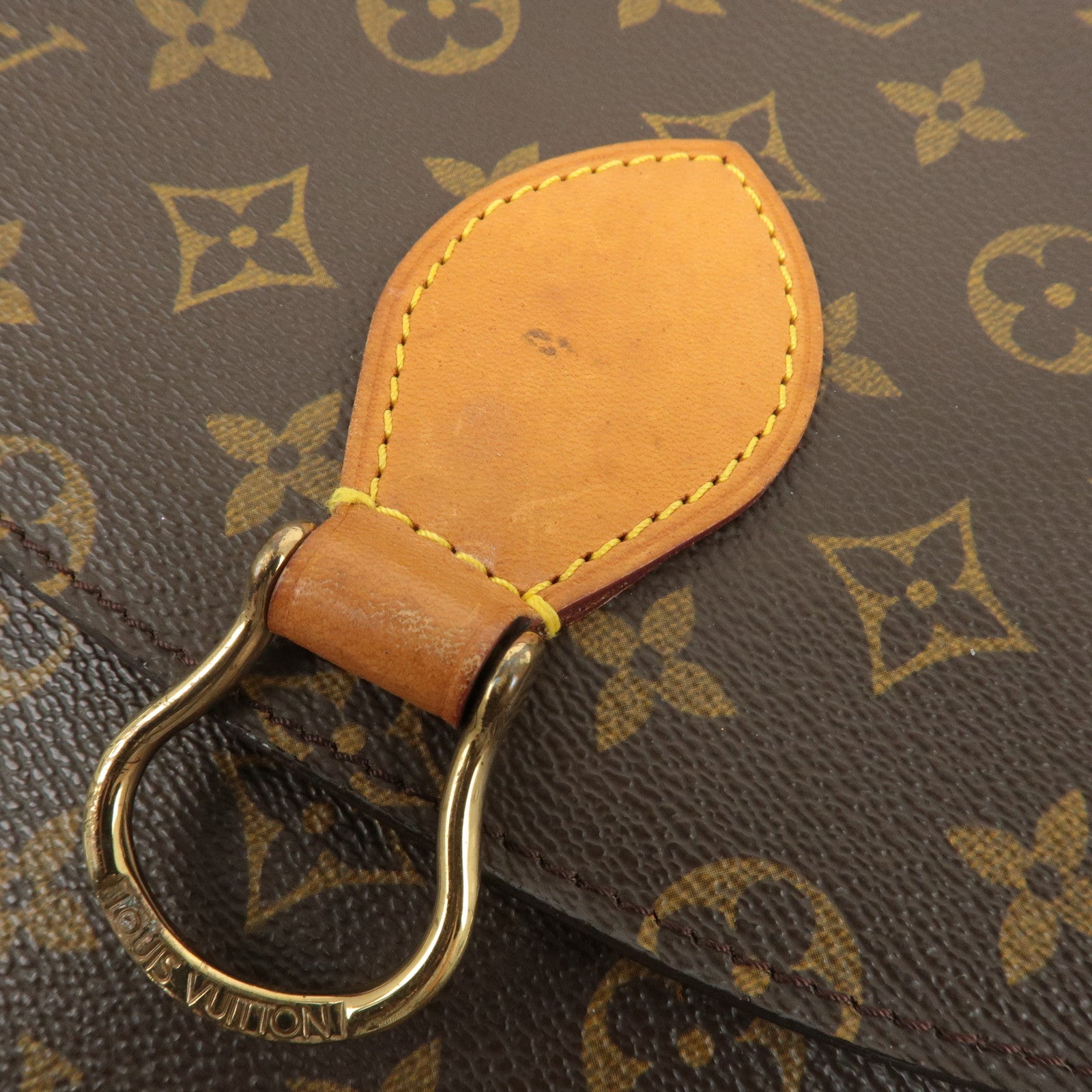 Louis Vuitton Monogram Saint Cloud GM Shoulder Bag Brown M51242