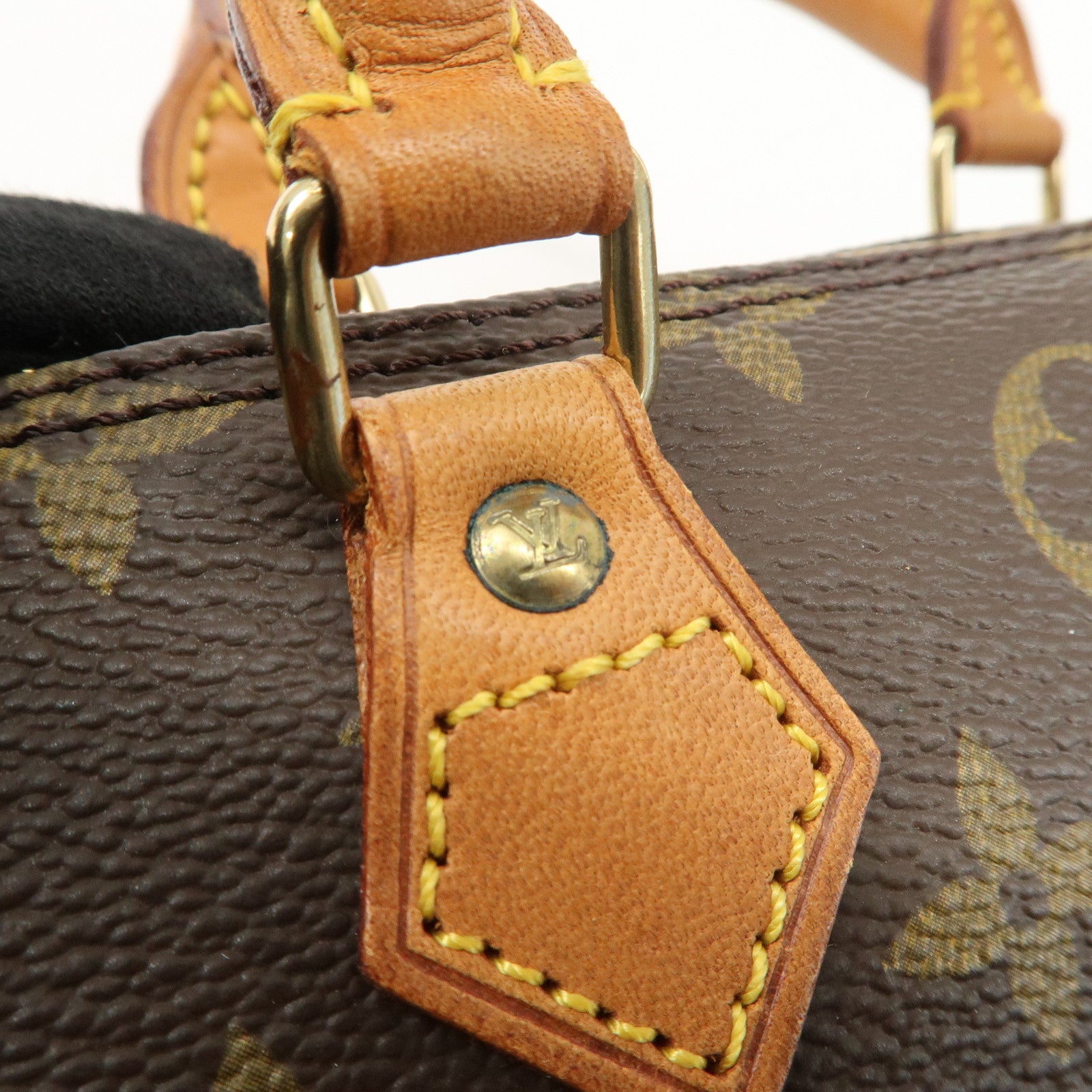 Louis Vuitton Monogram Mini Speedy 
Strap Brown M41534 Used