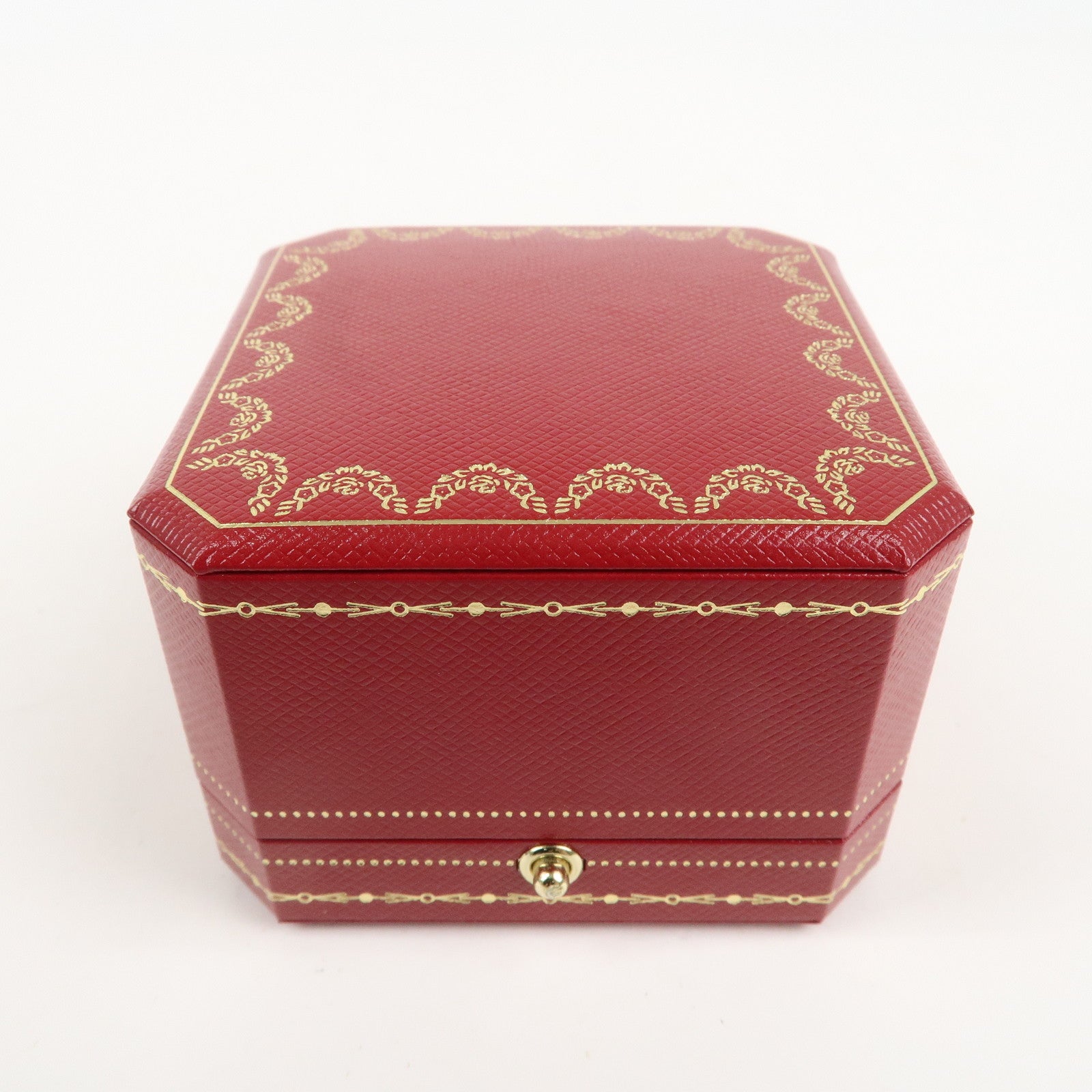 Cartier Set of 2 Ring Box Display Box Jewelry Box For Ring Red