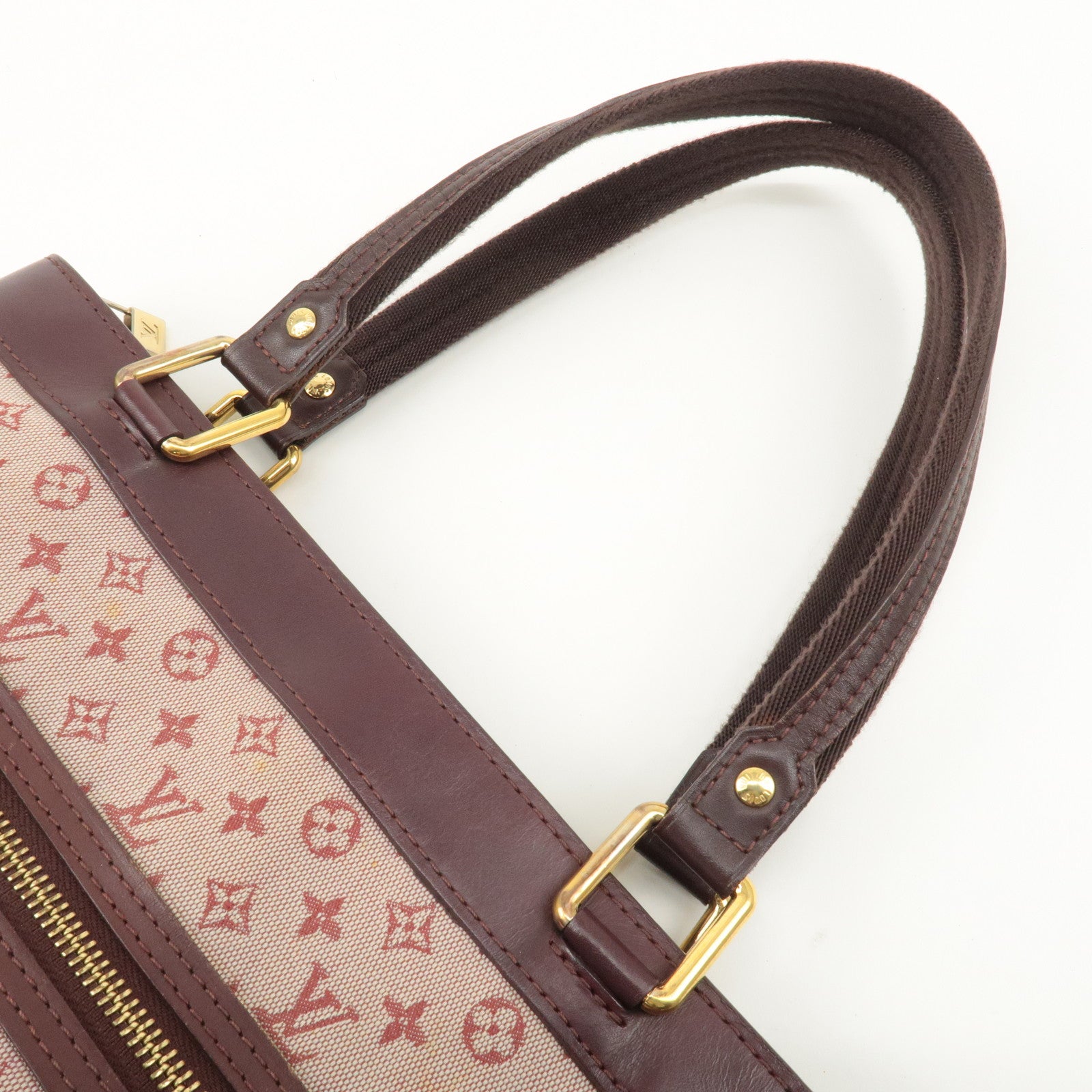 Louis Vuitton Monogram Mini Lucille PM Hand Bag Cerise M92678