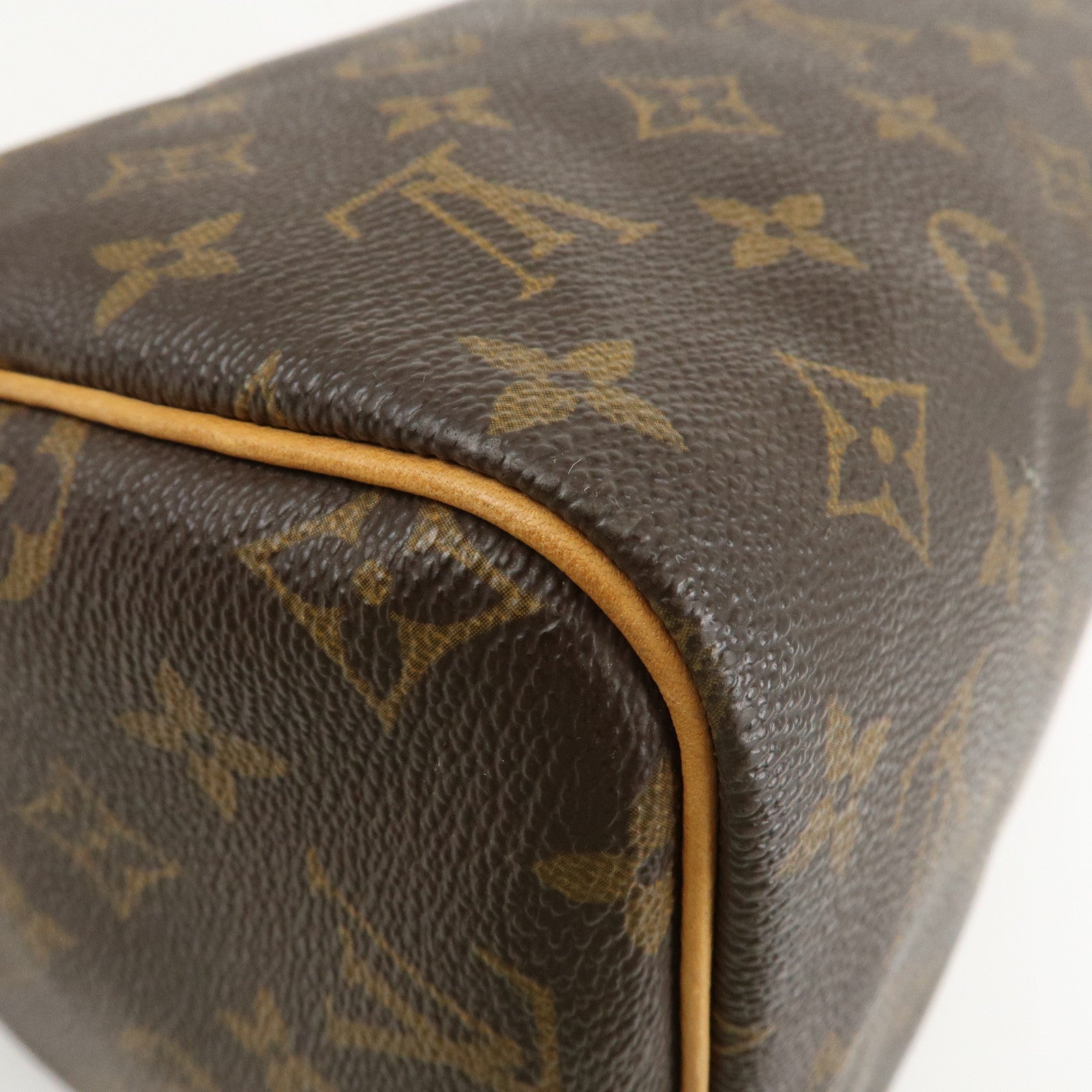 Louis Vuitton Monogram Speedy 30 Hand Bag Boston Bag M41526 Used