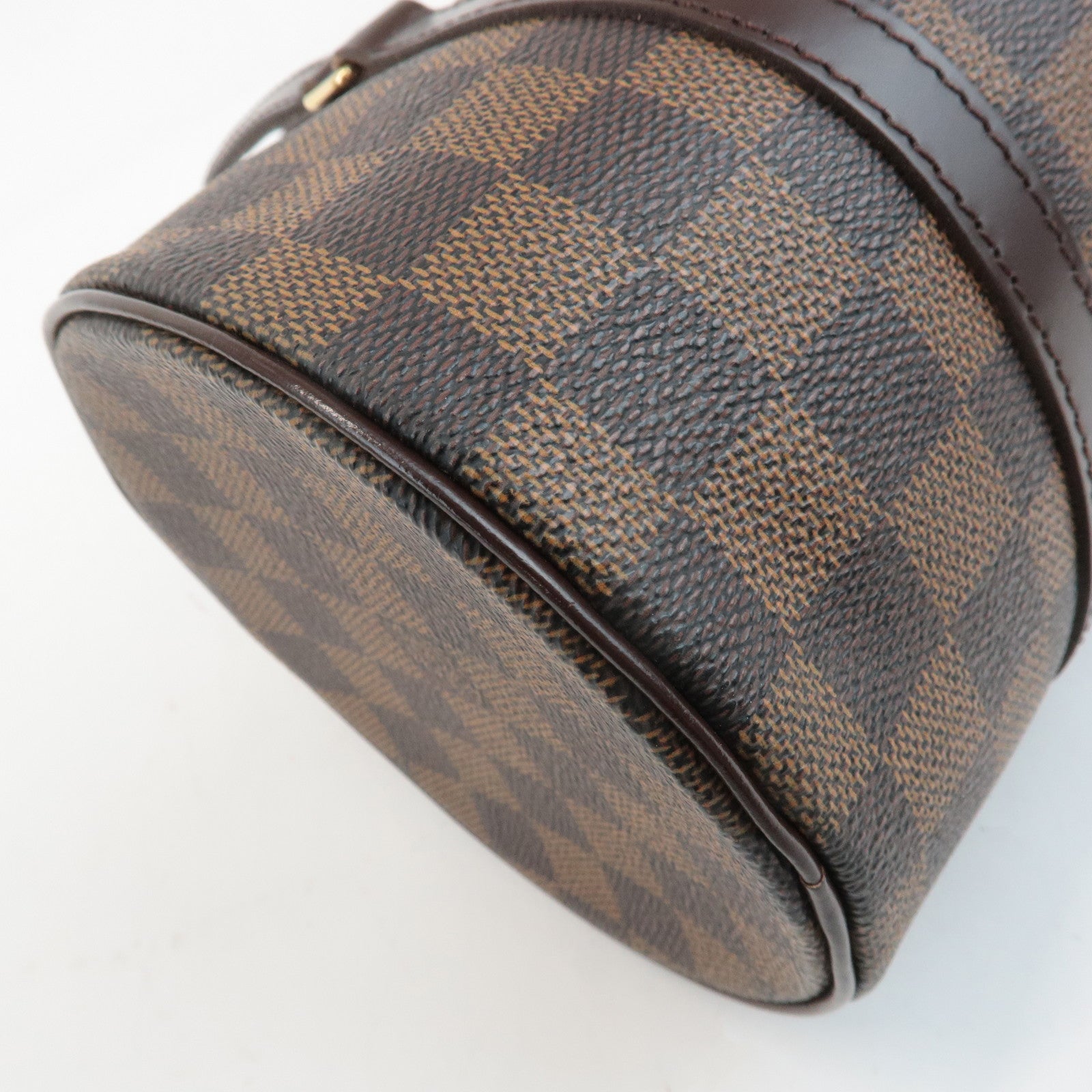 Louis Vuitton Damier Ebene Papillon 26 Hand Bag Brown N51304 Used