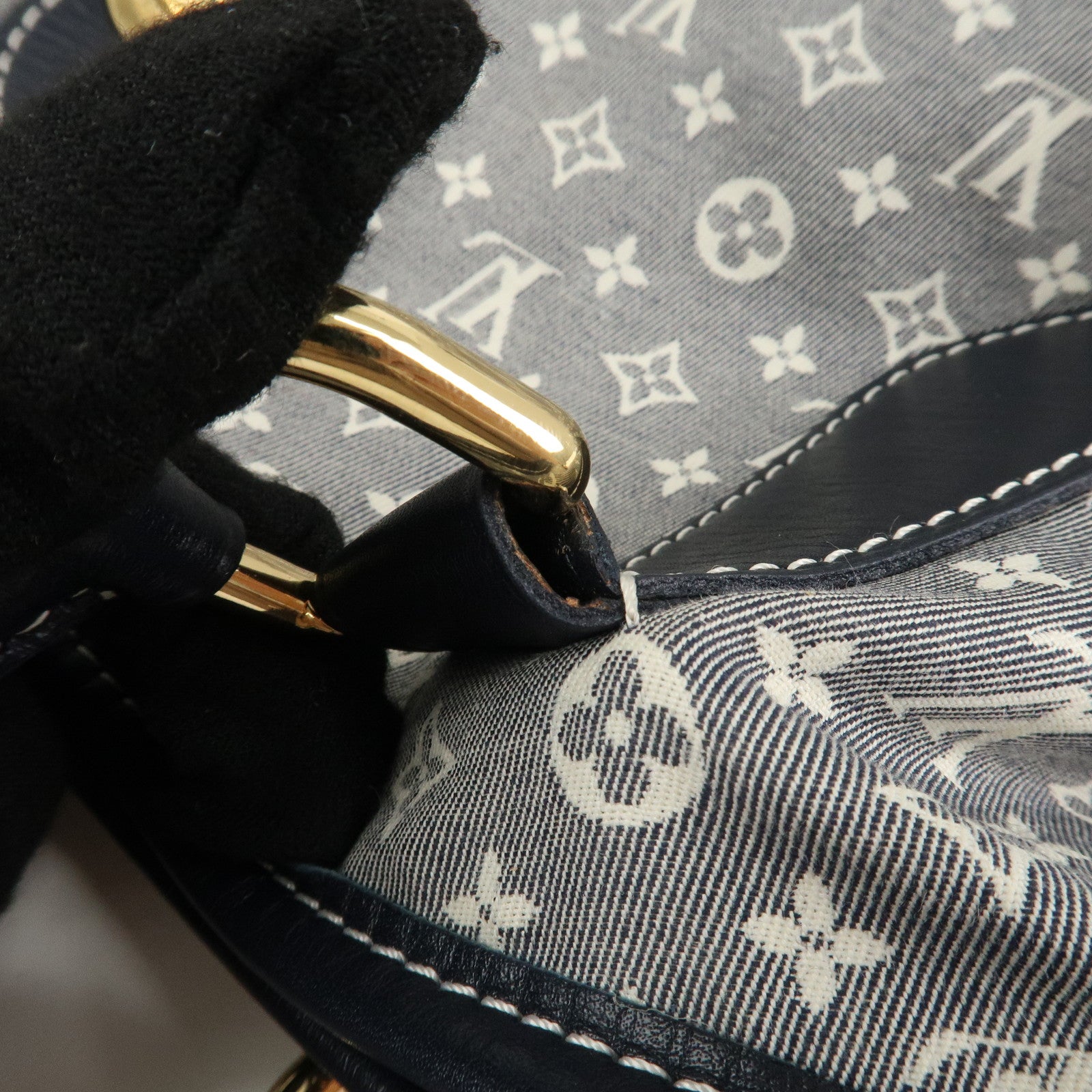 Louis Vuitton Monogram Idylle Elegie Tote Bag Encre Blue M56697