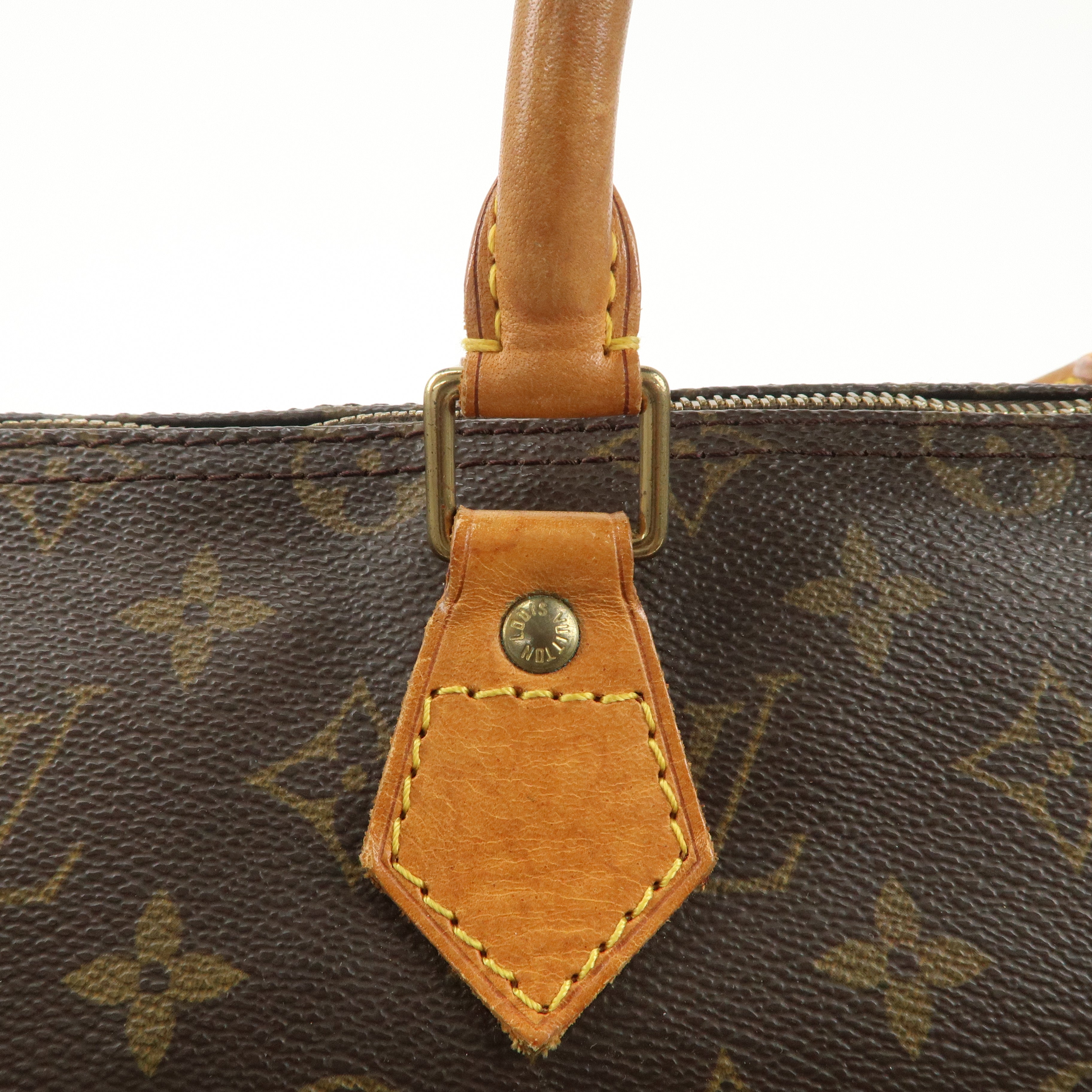 Louis Vuitton Monogram Speedy 35 Hand Bag Boston Bag M41524