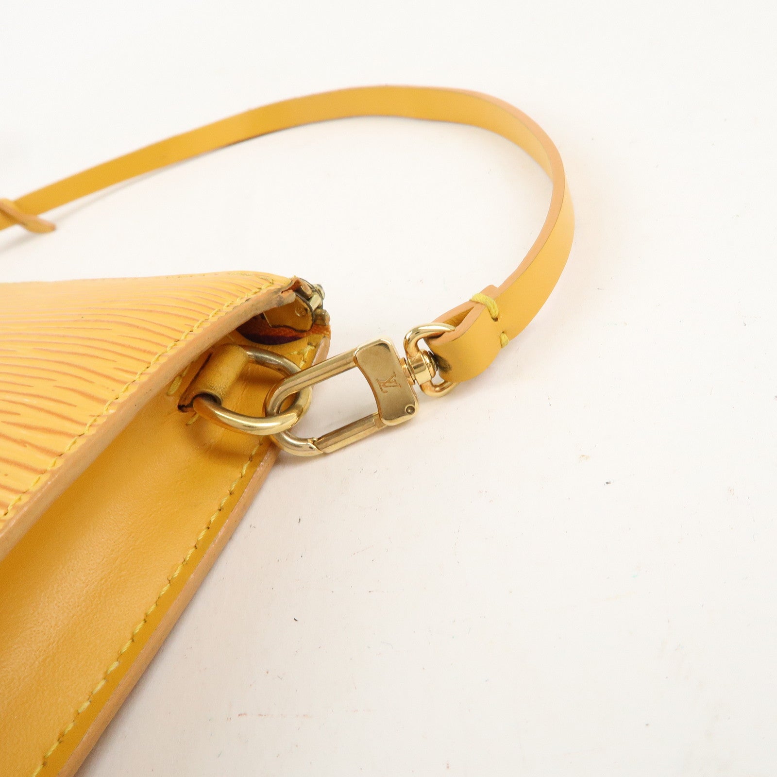 Louis Vuitton Epi Pochette Accessoires Pouch Tassili Yellow M52959Used F/S