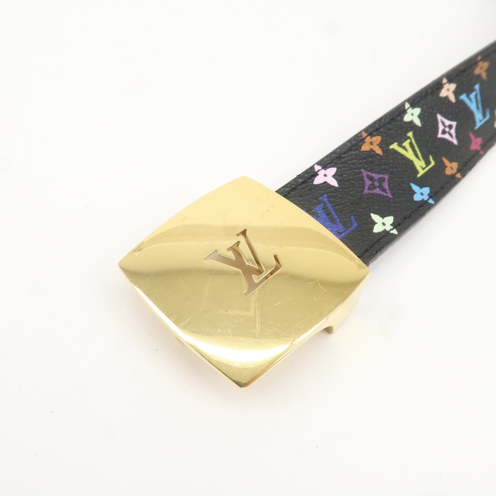 Louis Vuitton Monogram Multicolor Saint Tulle Belt 75/30 M6890