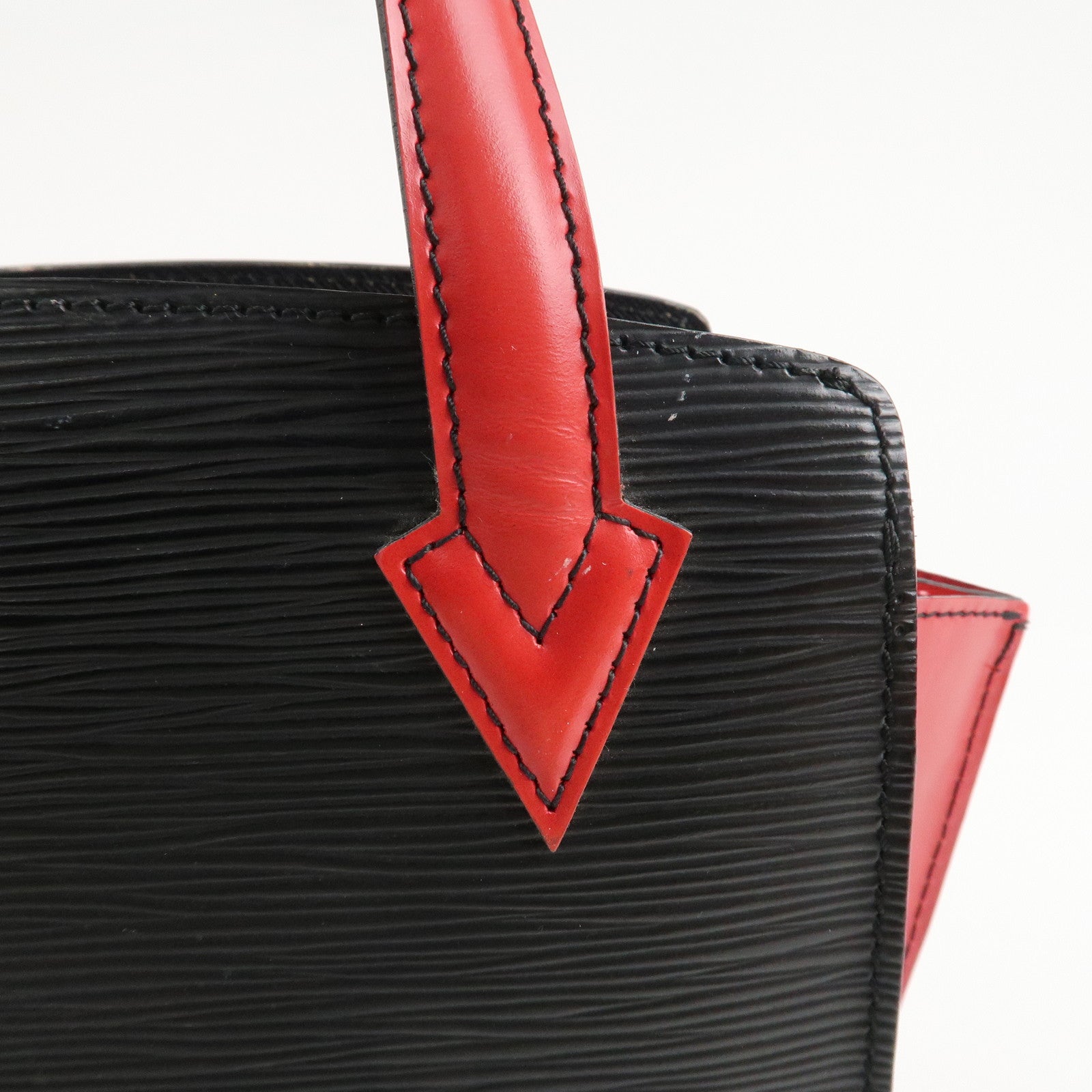 Louis Vuitton Epi Varennes Hand Bag Noir Red  M52387 Used