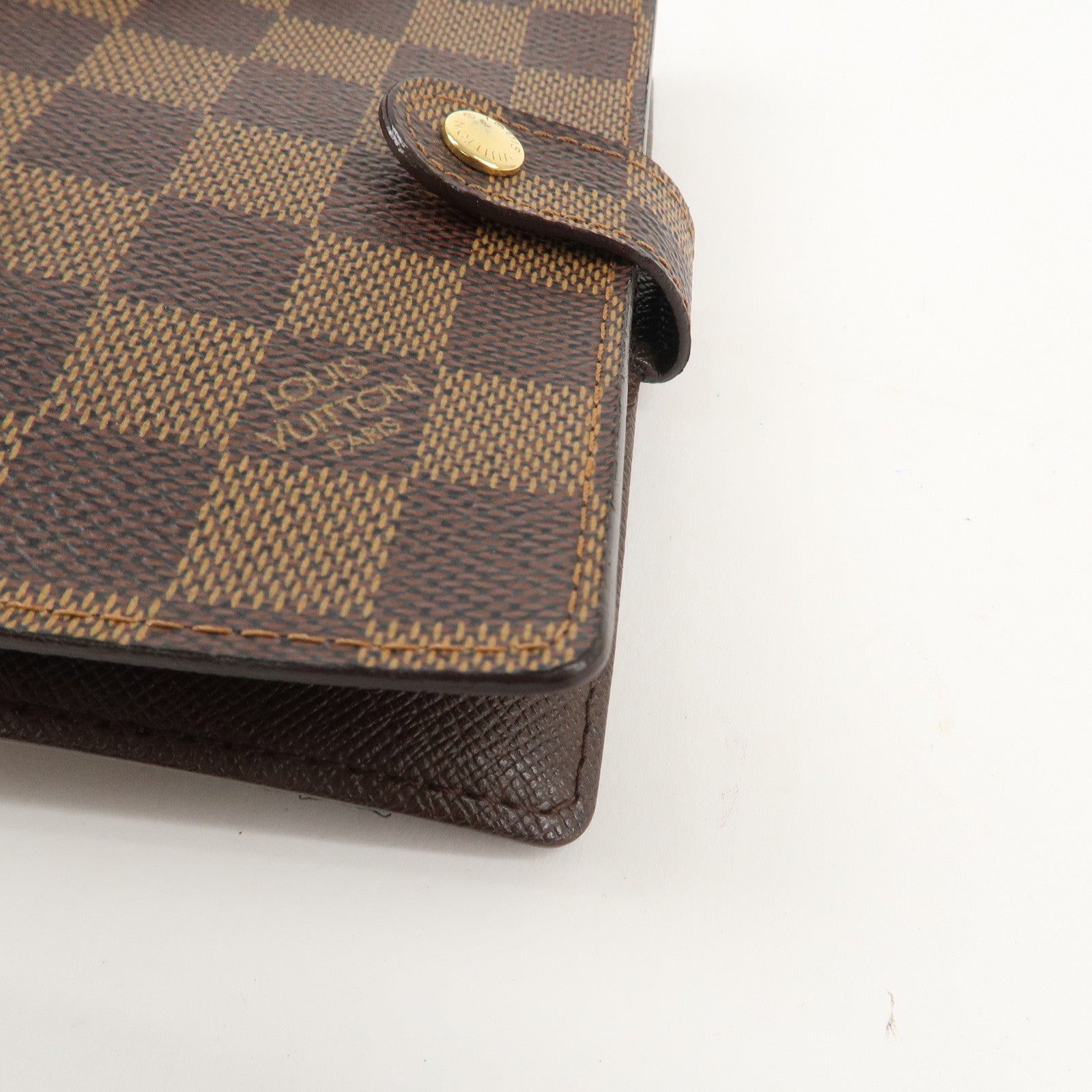 Louis Vuitton Damier Ebene Agenda PM Planner Cover R20070