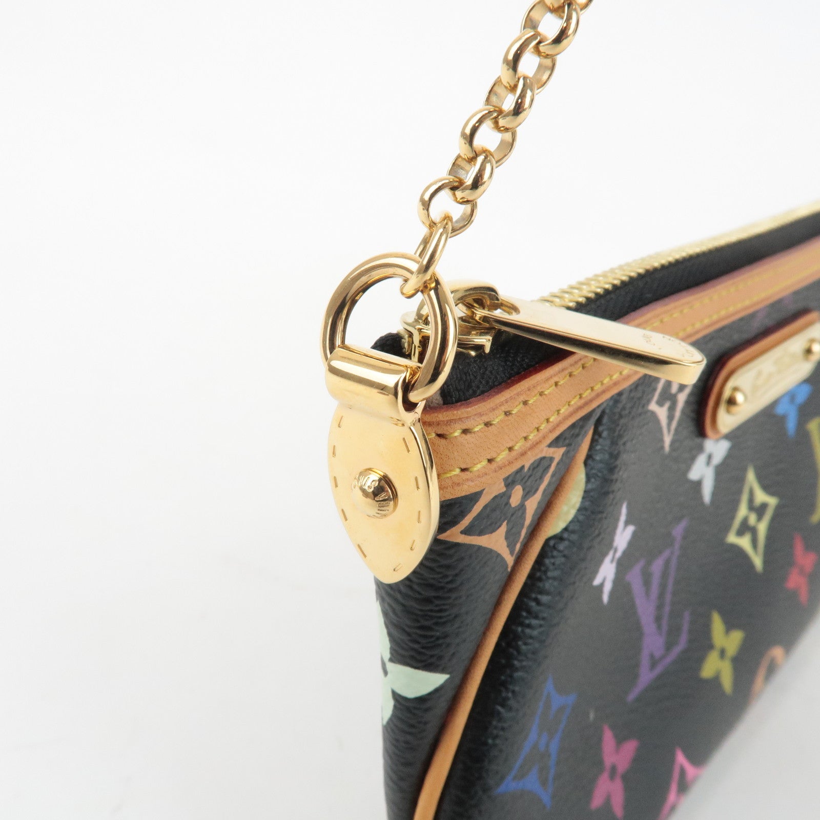 Louis Vuitton Monogram Multi Color Pochette Milla MM M60097 Used