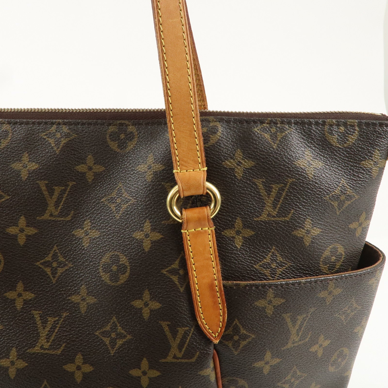 Louis Vuitton Monogram Totally MM Tote Bag Hand Bag M56689