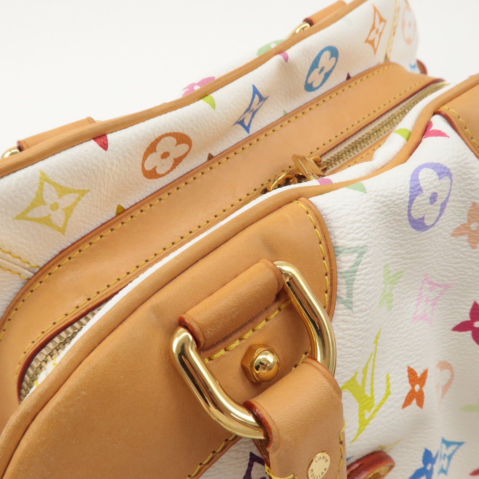 Louis Vuitton Monogram Multi Color Claudia Hand Bag M40193