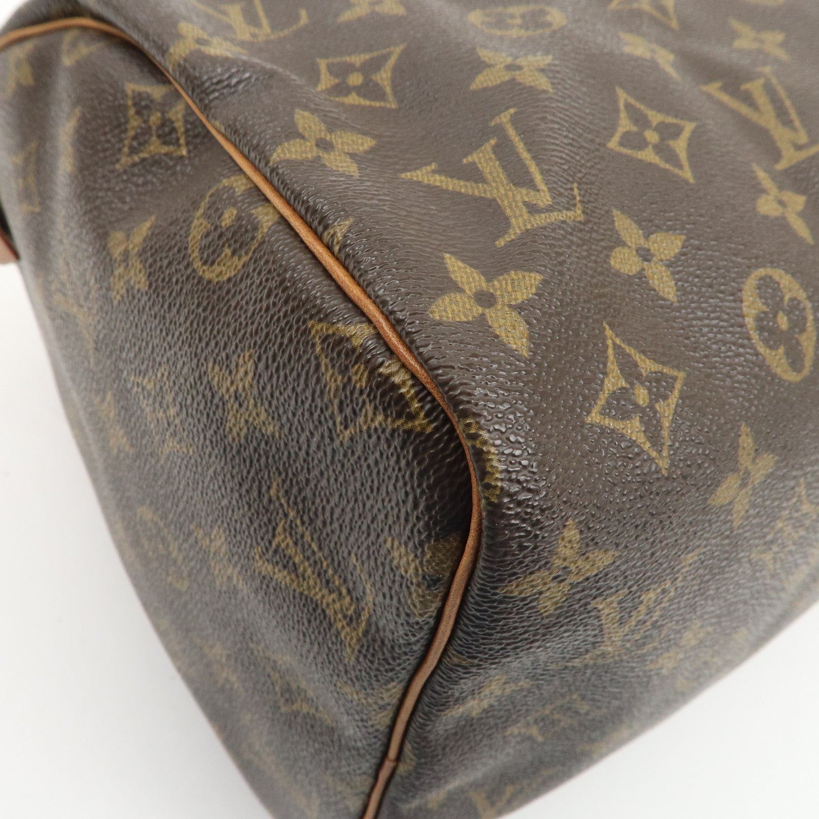 Louis Vuitton Monogram Speedy 30 Hand Bag Boston Bag M41526 Used