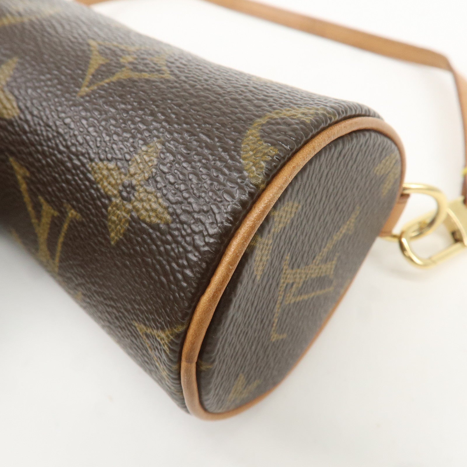 Louis Vuitton Monogram Papillon Pouch For Papillon Bag Brown