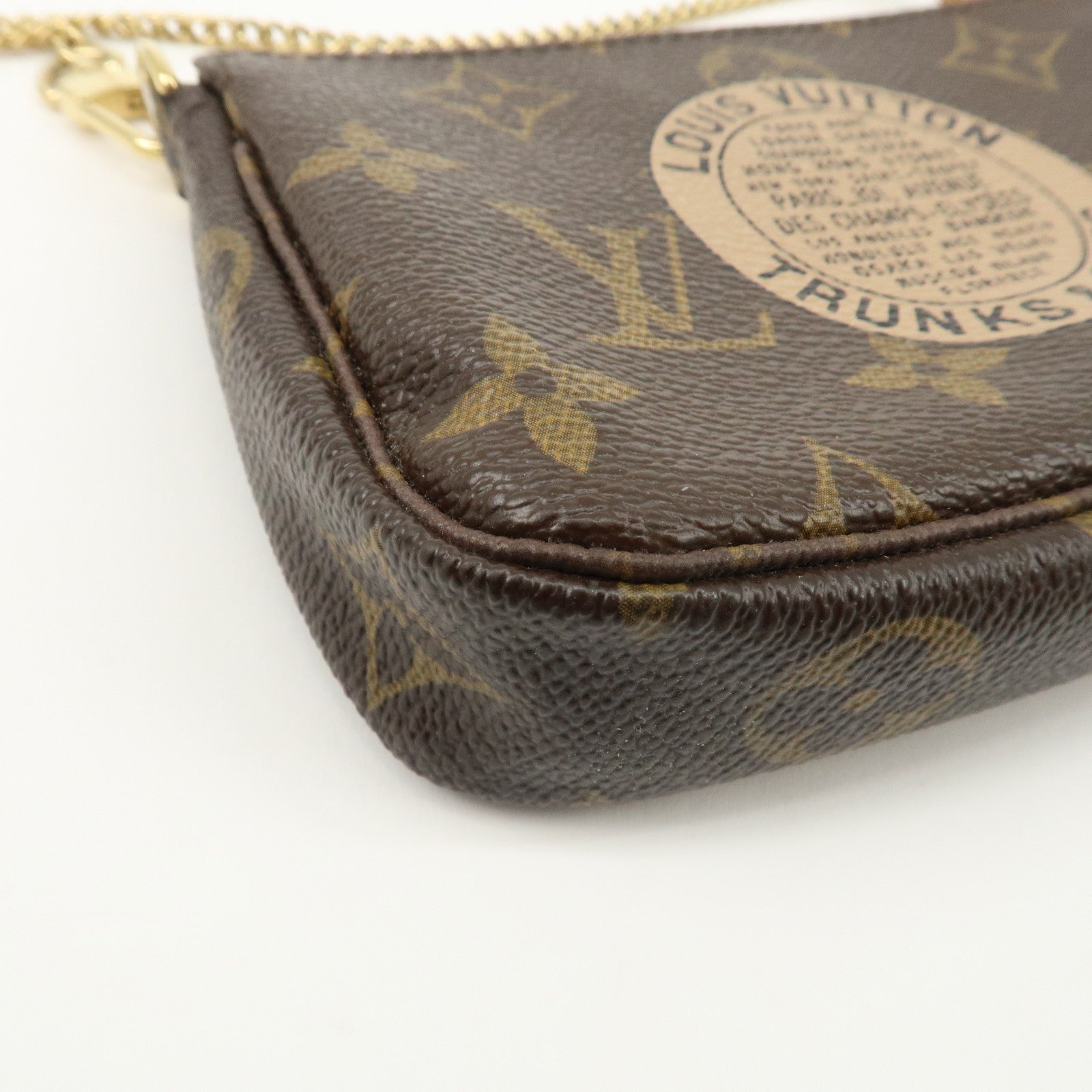 Louis Vuitton Monogram T&B Mini Pochette Accessoires Pouch M60153 Used