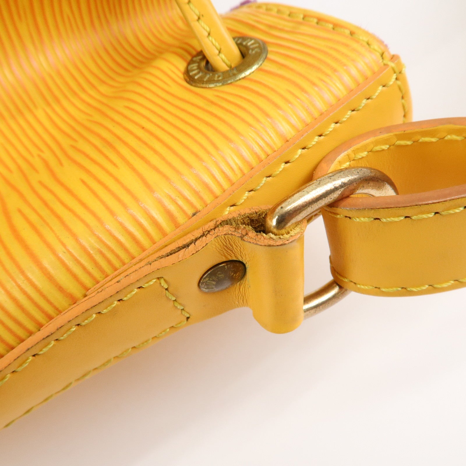 Louis Vuitton Epi Petit Noe Shoulder Bag Tassili Yellow M44109