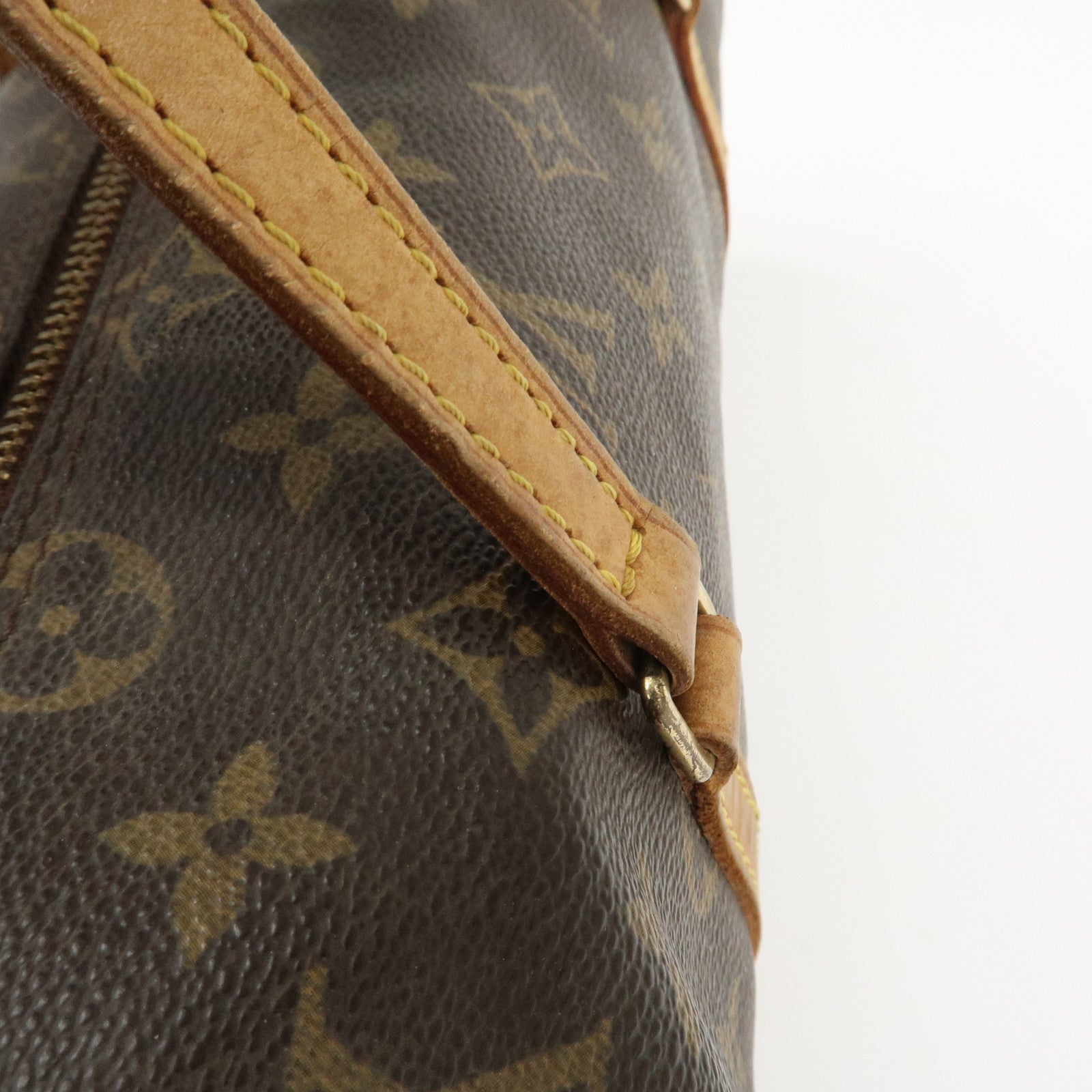 Louis Vuitton Monogram Papillon 26 Hand Bag Brown M51386 Used