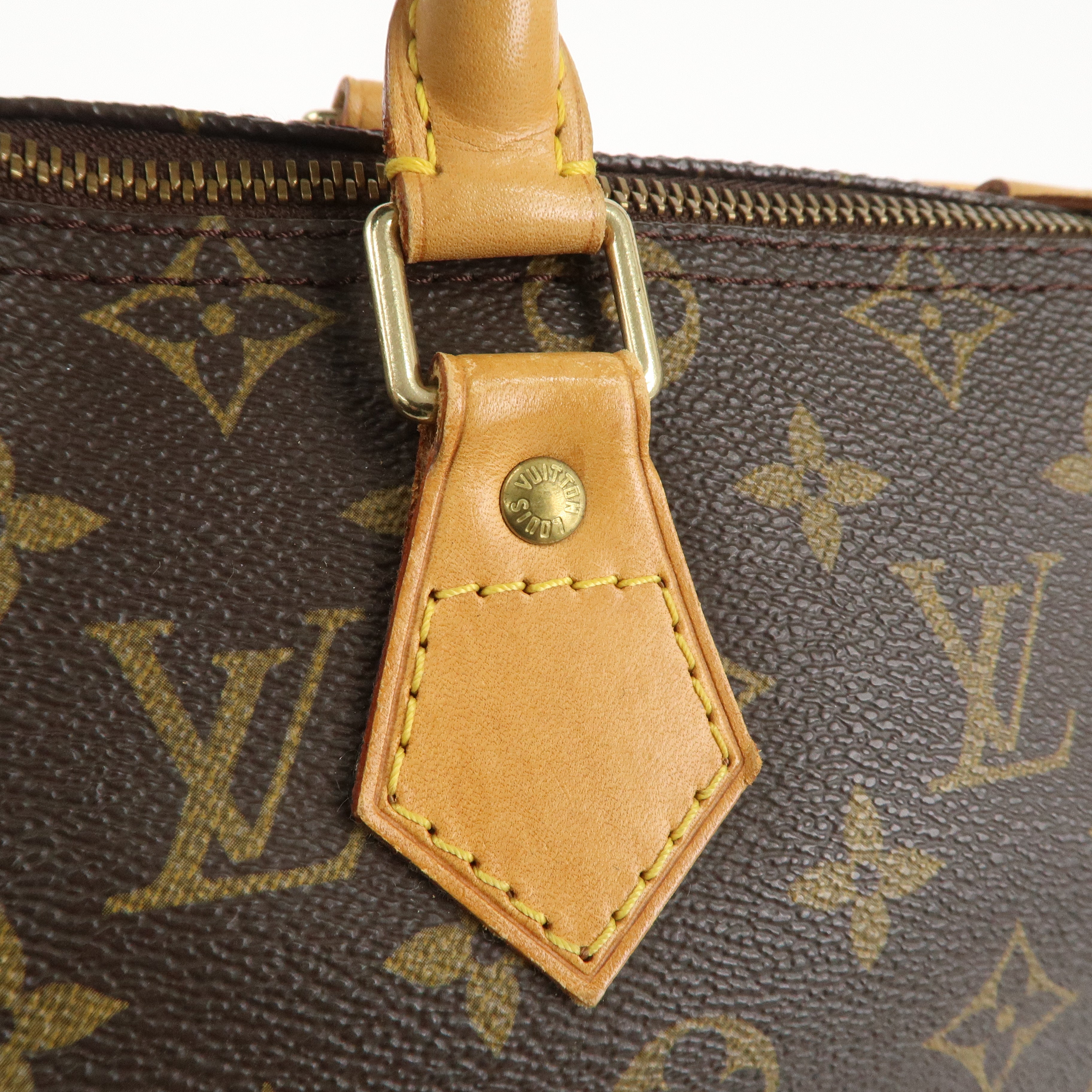 Louis Vuitton Monogram Speedy 25 Hand Bag Boston Bag M41528