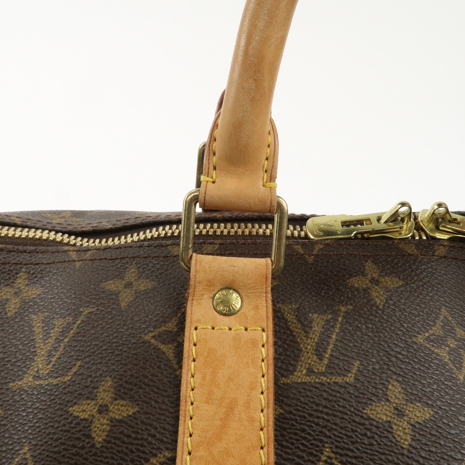 Louis Vuitton Monogram Keep All 50 Bag Old Style M41426 Used