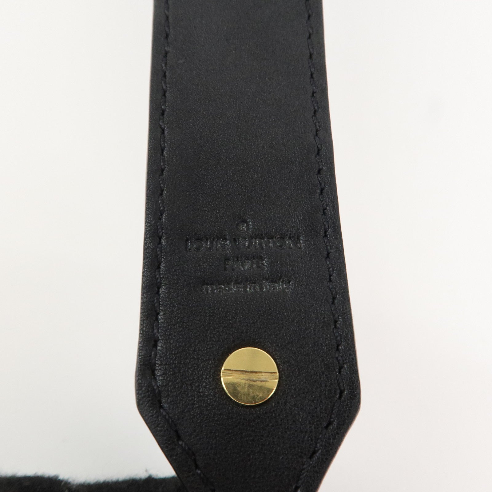 Louis Vuitton Monogram Shoulder Strap XL Noir Black J02331 Used