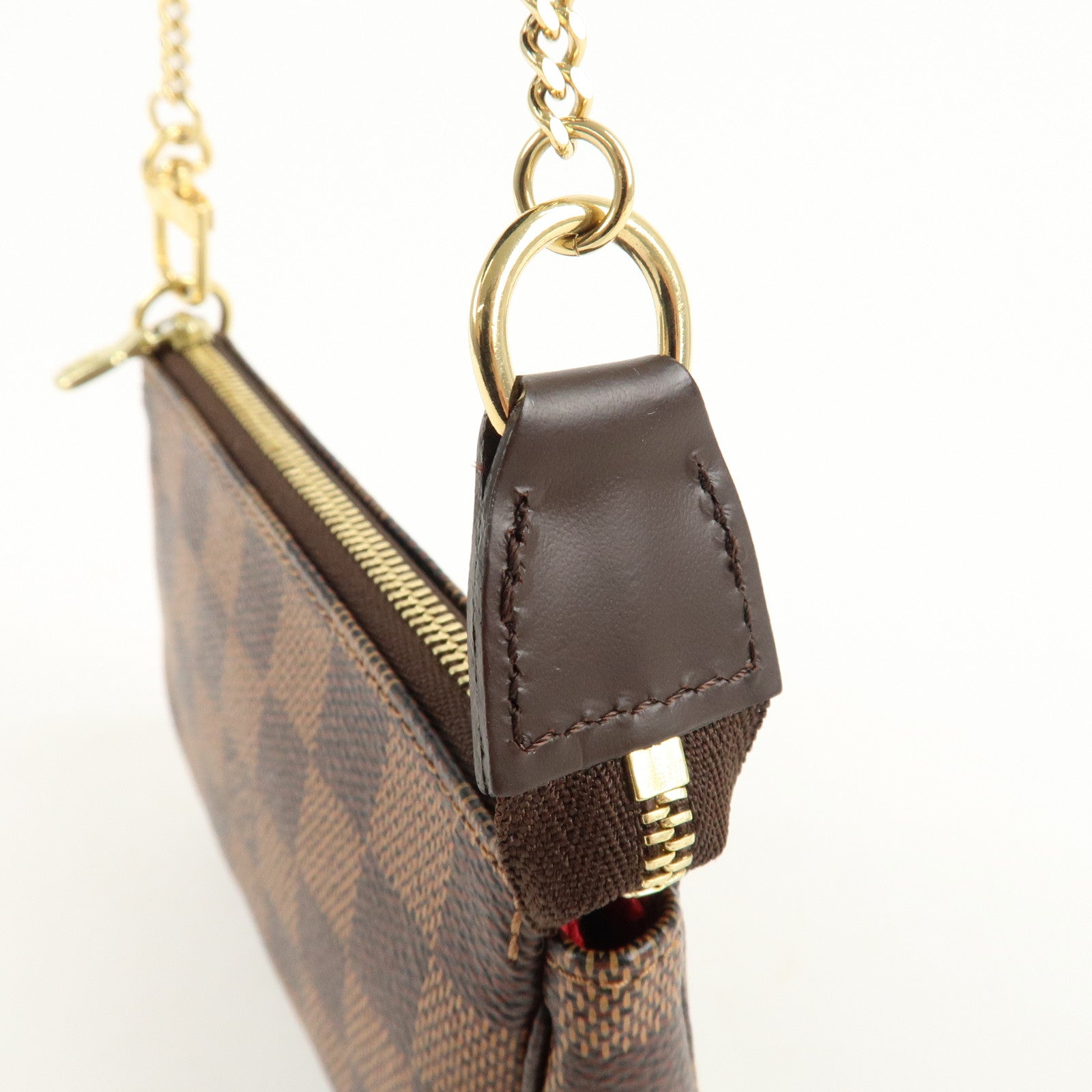 Louis Vuitton Damier Mini Pochette Accessoires Pouch N58009 Used