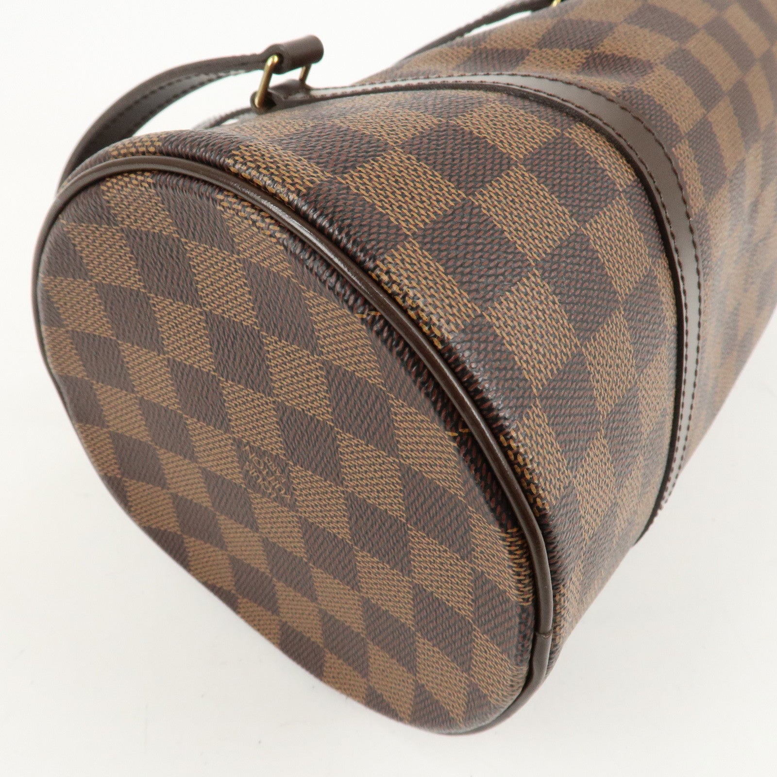 Louis Vuitton Damier Papillon 30 Hand Bag Pouch Brown N51303 Used