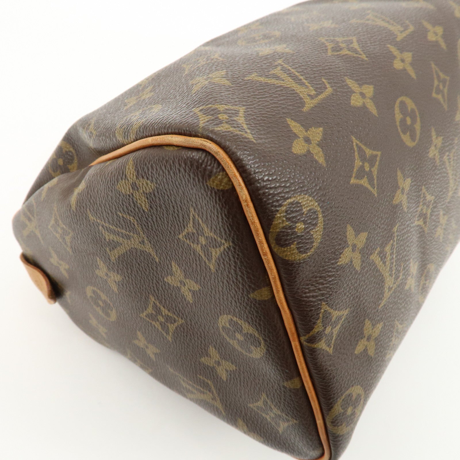 Louis Vuitton Monogram Speedy 25 Hand Bag Boston Bag M41528