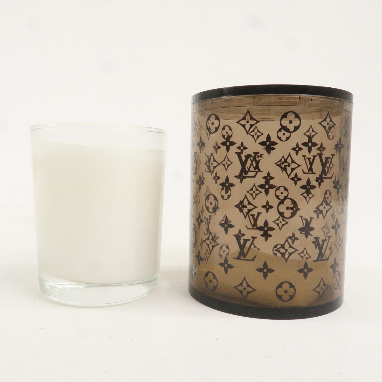 Louis Vuitton Monogram BOUGIE PARFUMEE Aroma Candle Brown