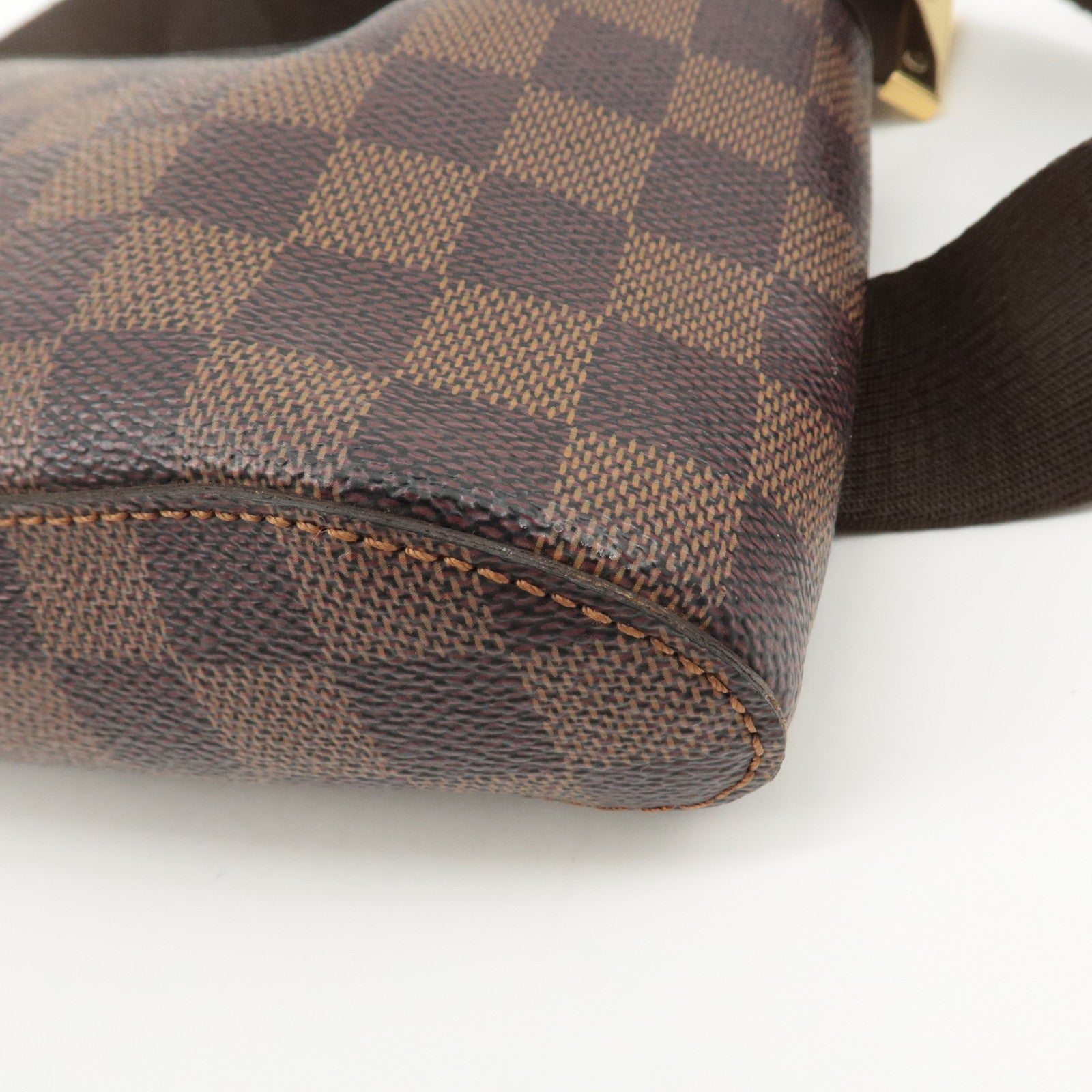 Louis Vuitton Damier Ebene Geronimos Body Bag Waist Bag N51994 Used