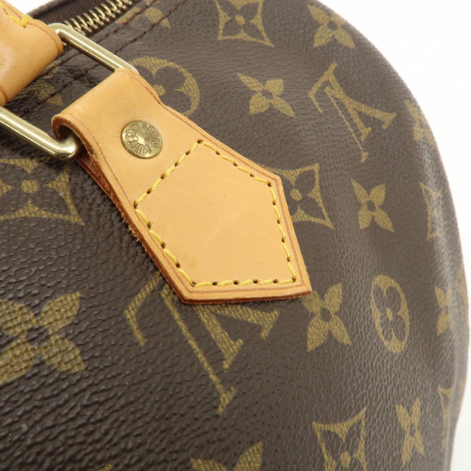 Louis Vuitton Monogram Speedy 30 Hand Bag Boston Bag M41526 Used