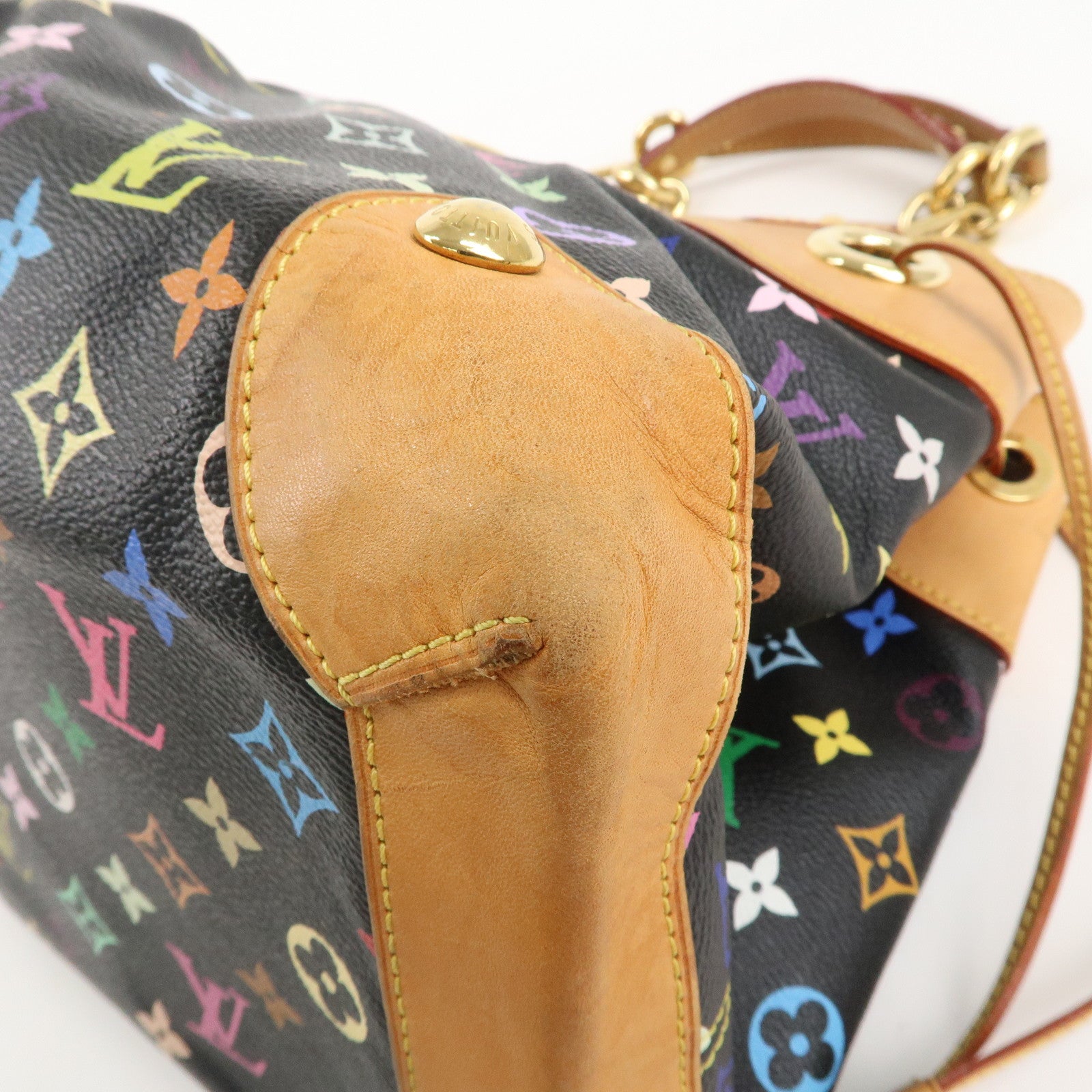 Louis Vuitton Monogram Multicolor Ursula Hand Shoulder Bag M40124