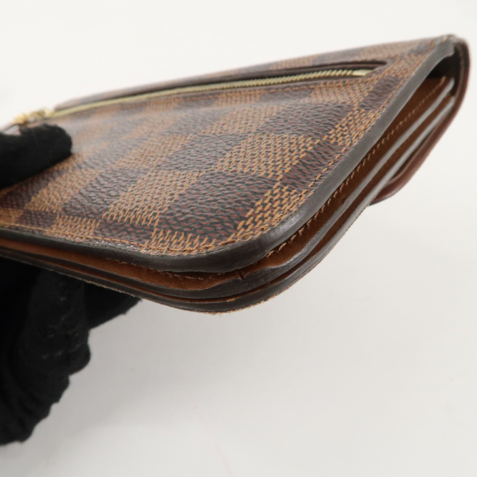 Louis Vuitton Damier Ebene Portefeuil Ascot Wallet N63171