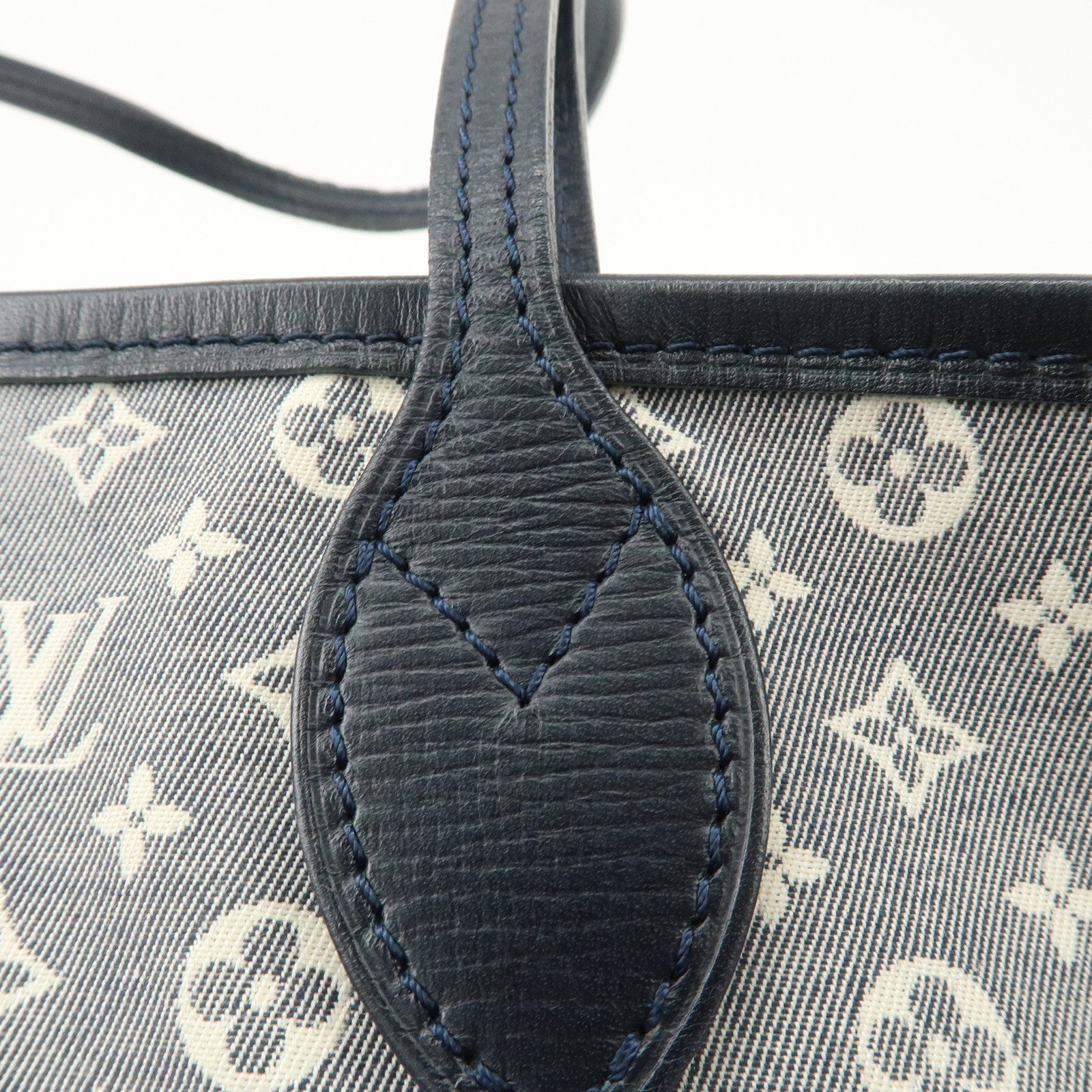 Louis Vuitton Monogram Idylle Neverfull MM Tote Bag Encre M40514 Used