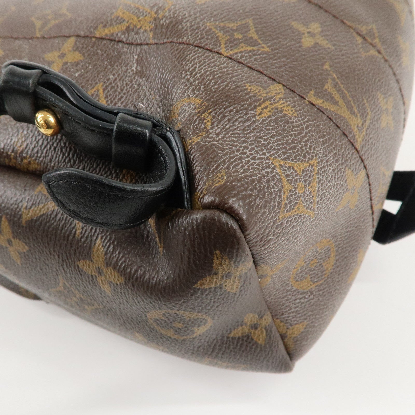 Louis Vuitton Monogram Palm Springs Back Pack PM Brown M44871