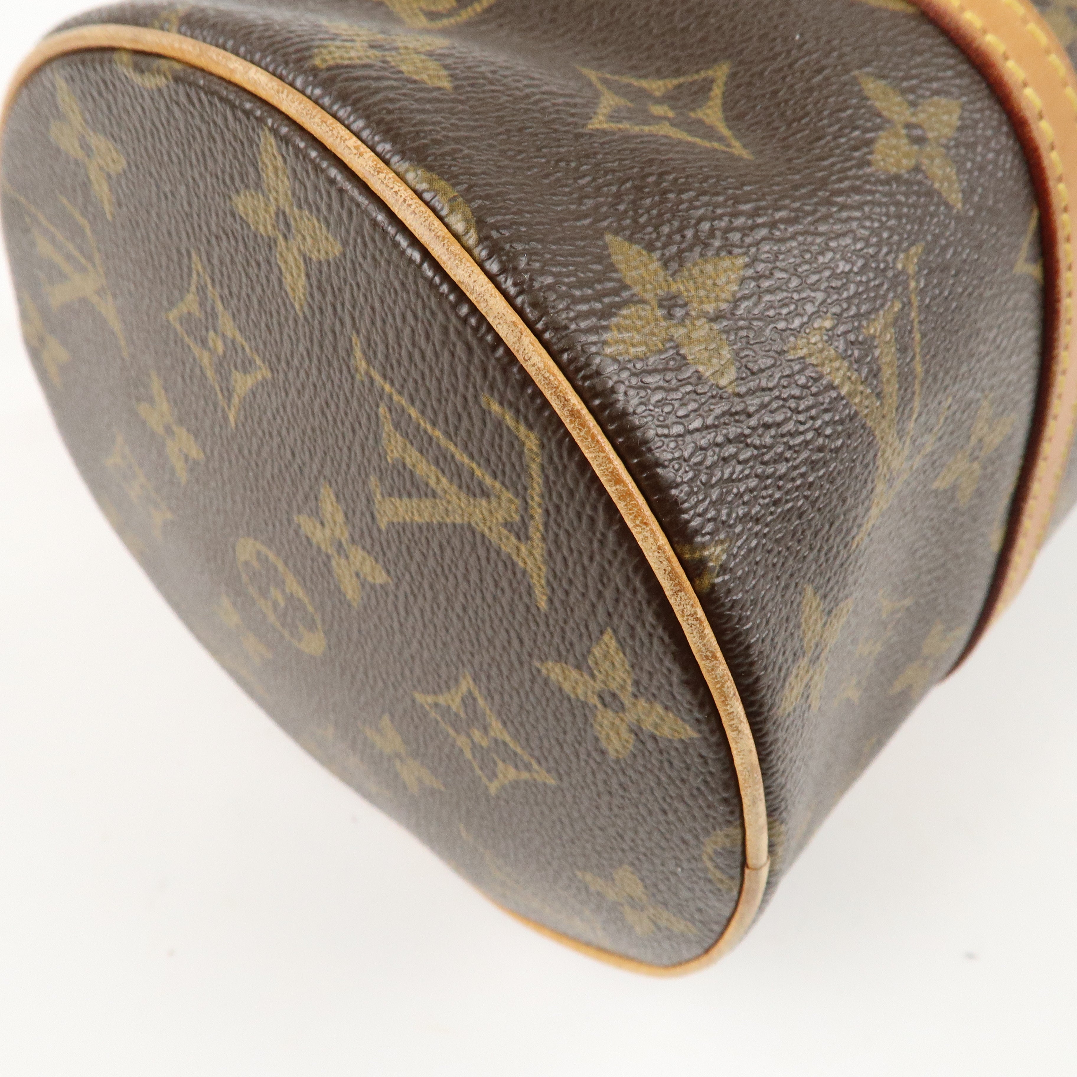 Louis Vuitton Monogram Papillon 30 Hand Bag Brown M51385