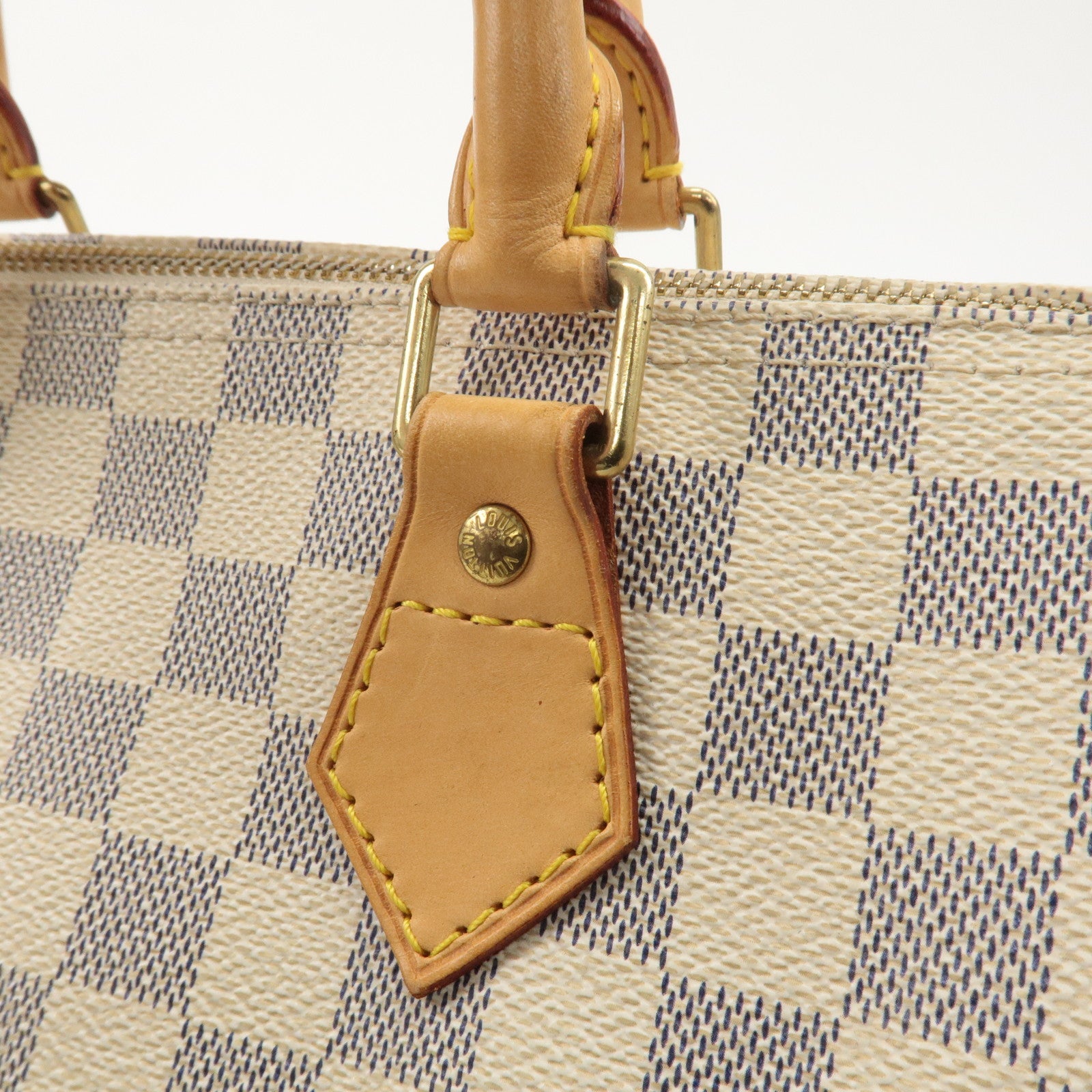 Louis Vuitton Damier Azur Speedy 25 Boston Hand Bag N41534