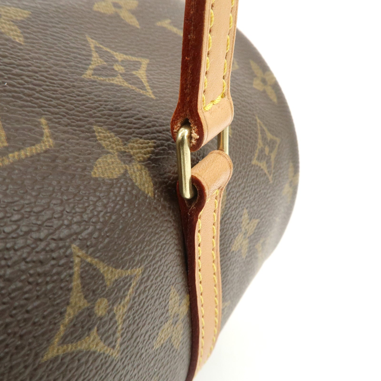 Louis Vuitton Monogram Papillon 30 Hand Bag Brown M51385