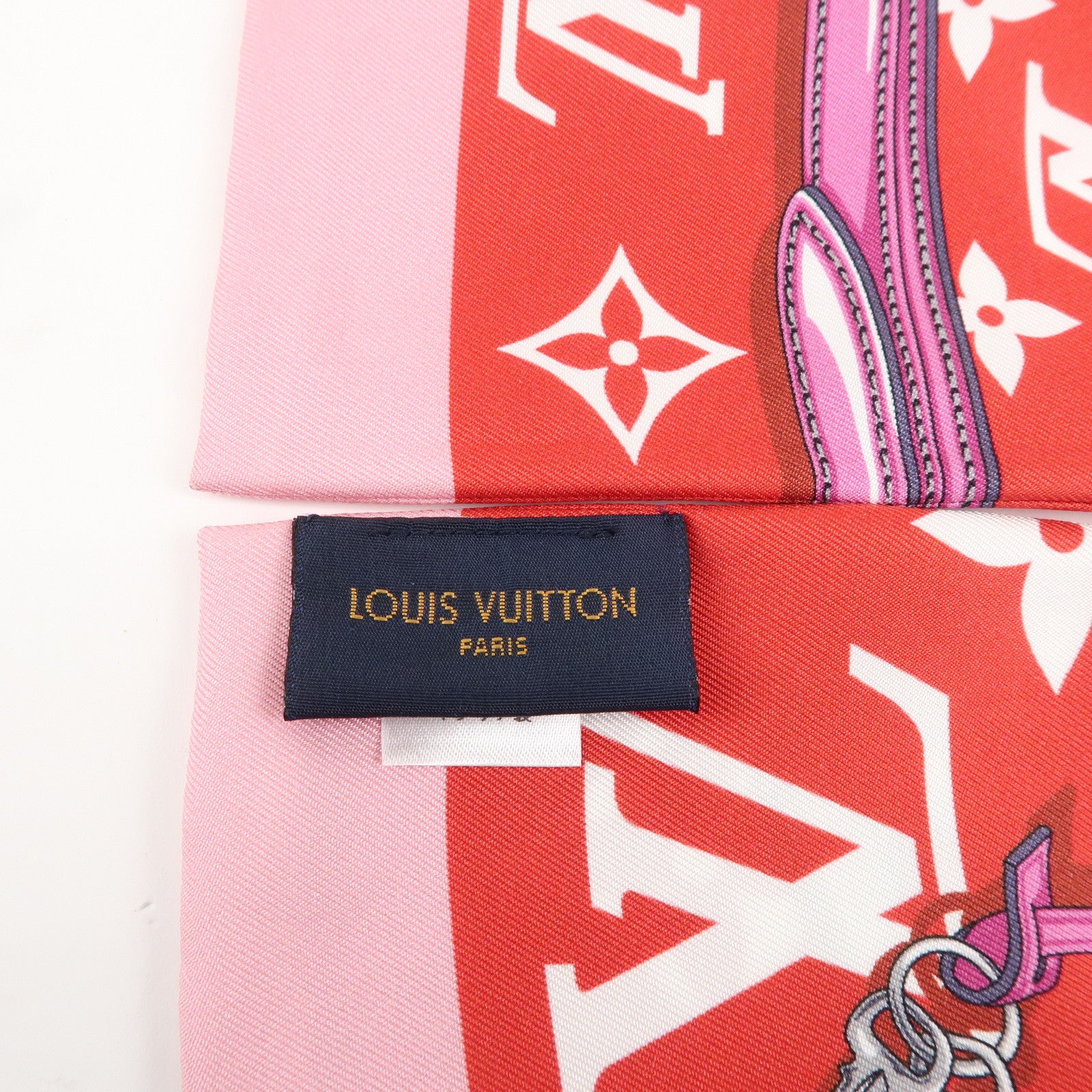 Louis Vuitton 100% Silk Bandeau Confidential Eskale Scarf M76103