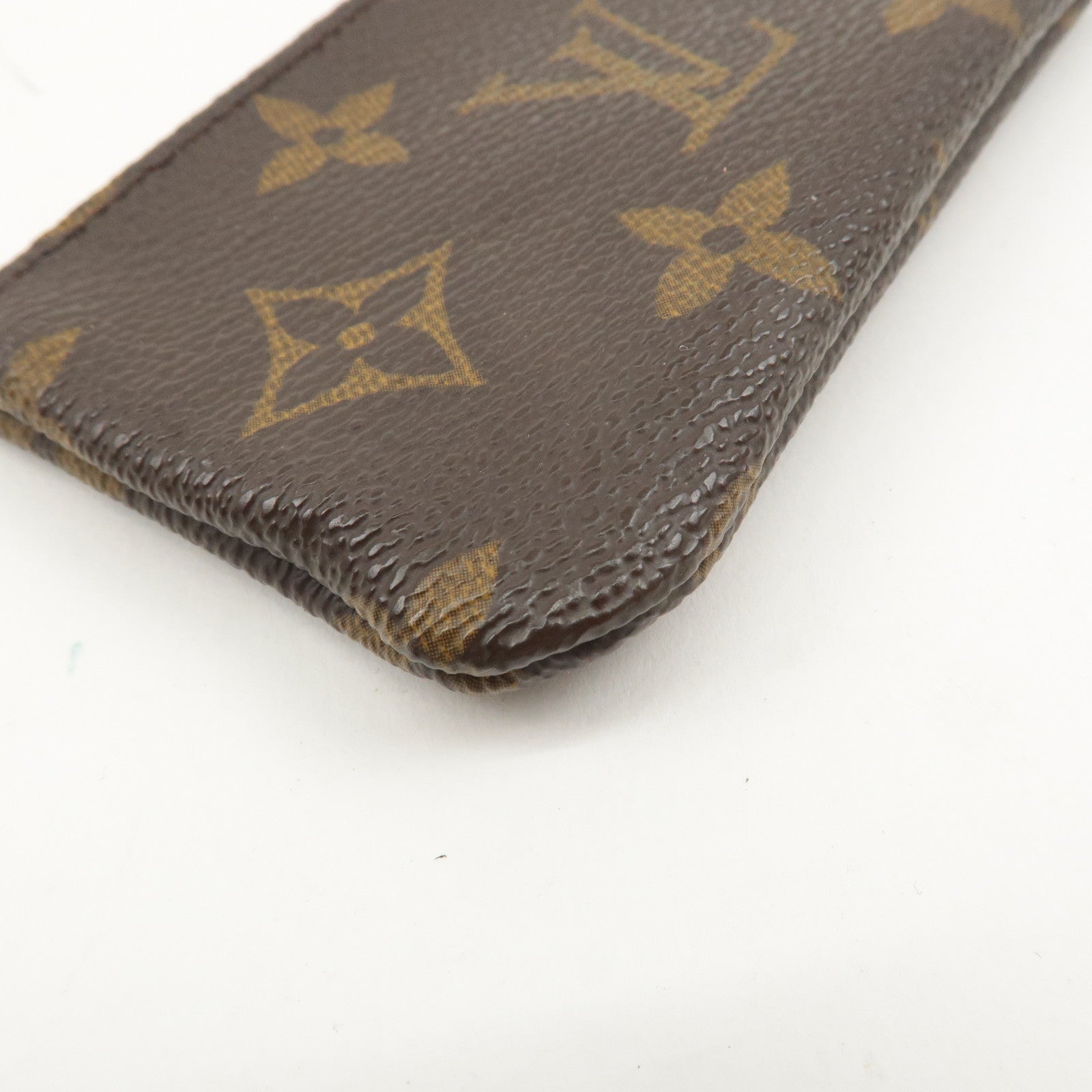 Louis Vuitton Monogram Pochette Cles Coin Case Key Case M62650