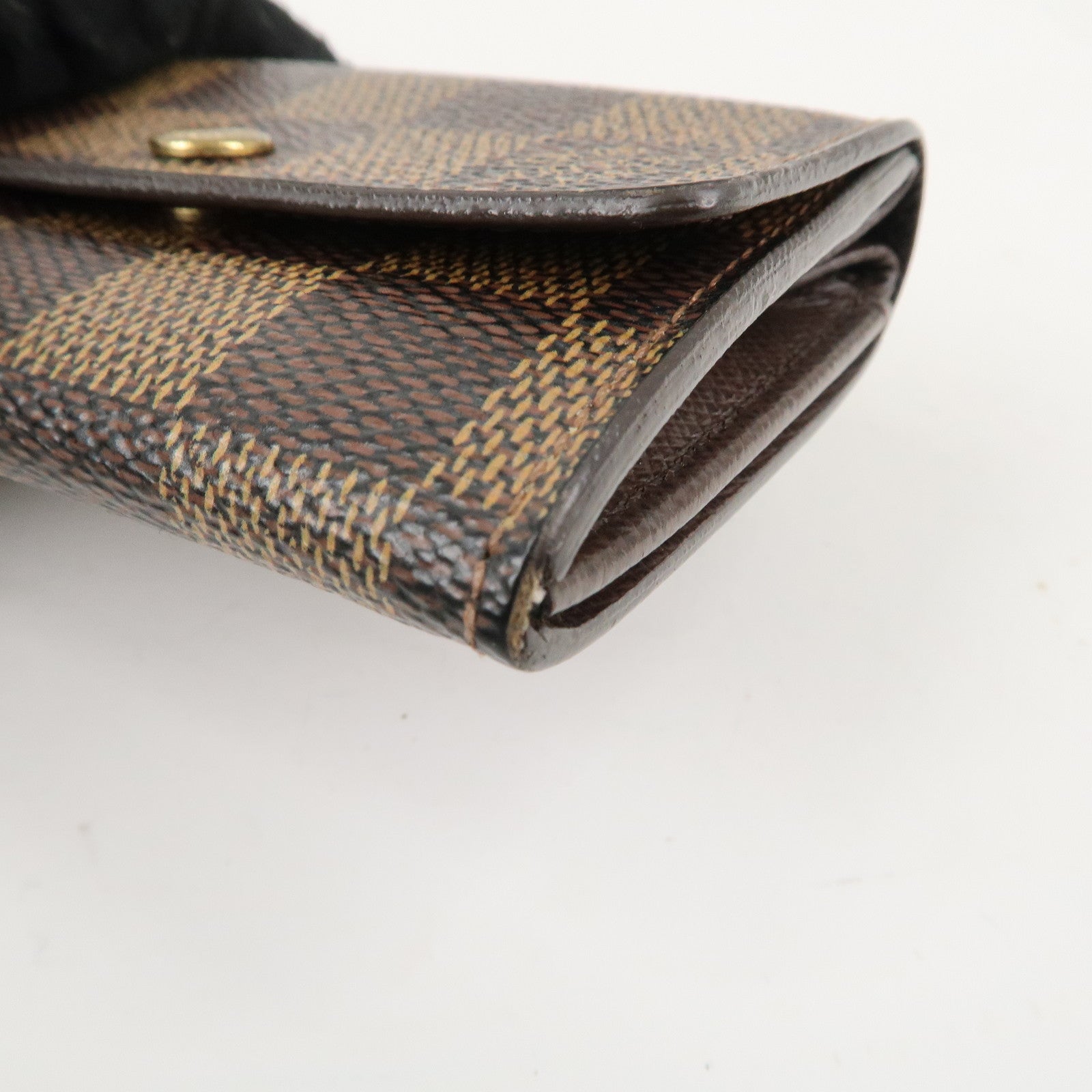 Louis Vuitton Damier Porte Monnaie Plat Coin Case N61930