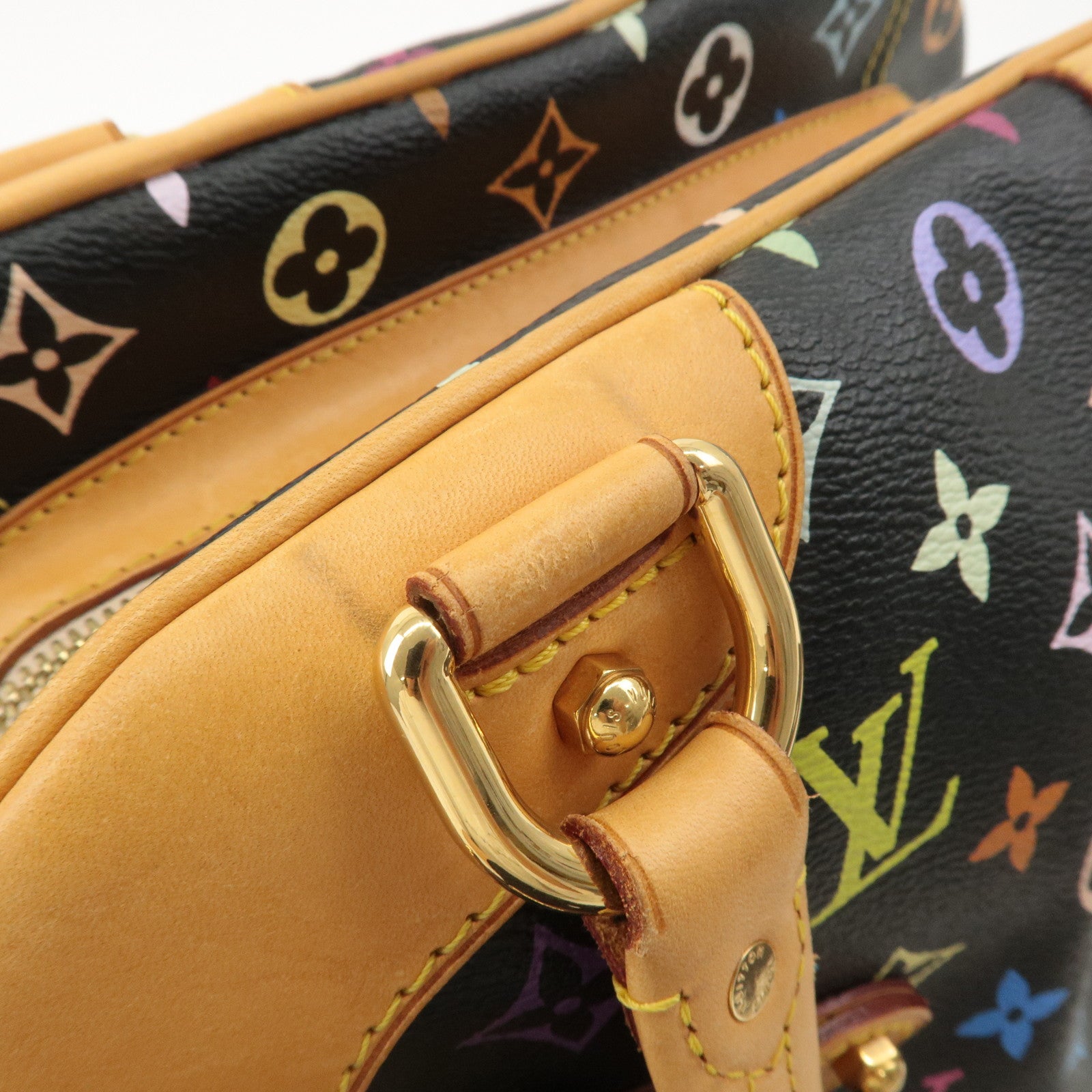 Louis Vuitton Monogram Multi Color Claudia Hand Bag M40194