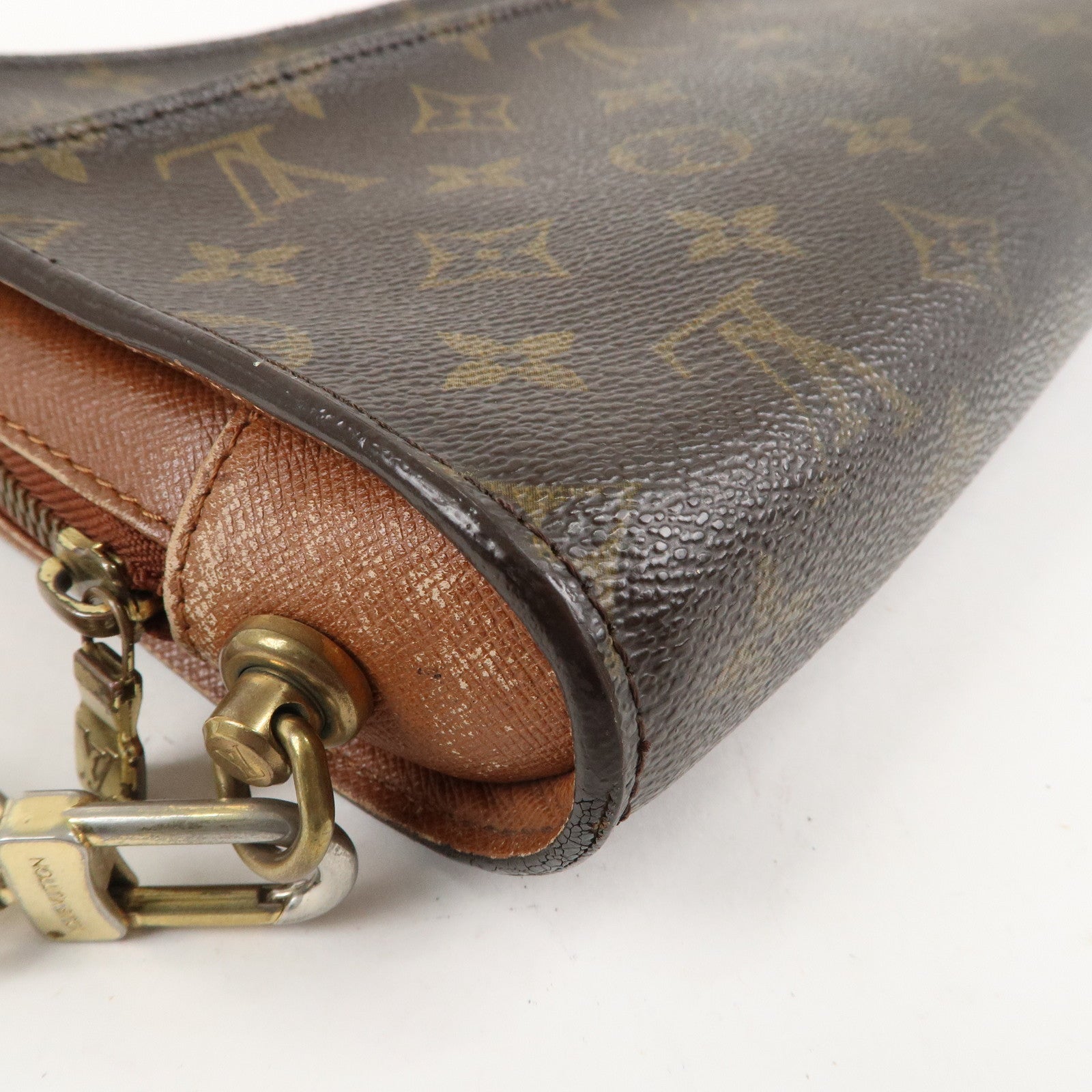 Louis Vuitton Monogram Orsay Clutch Bag Pouch Brown M51790