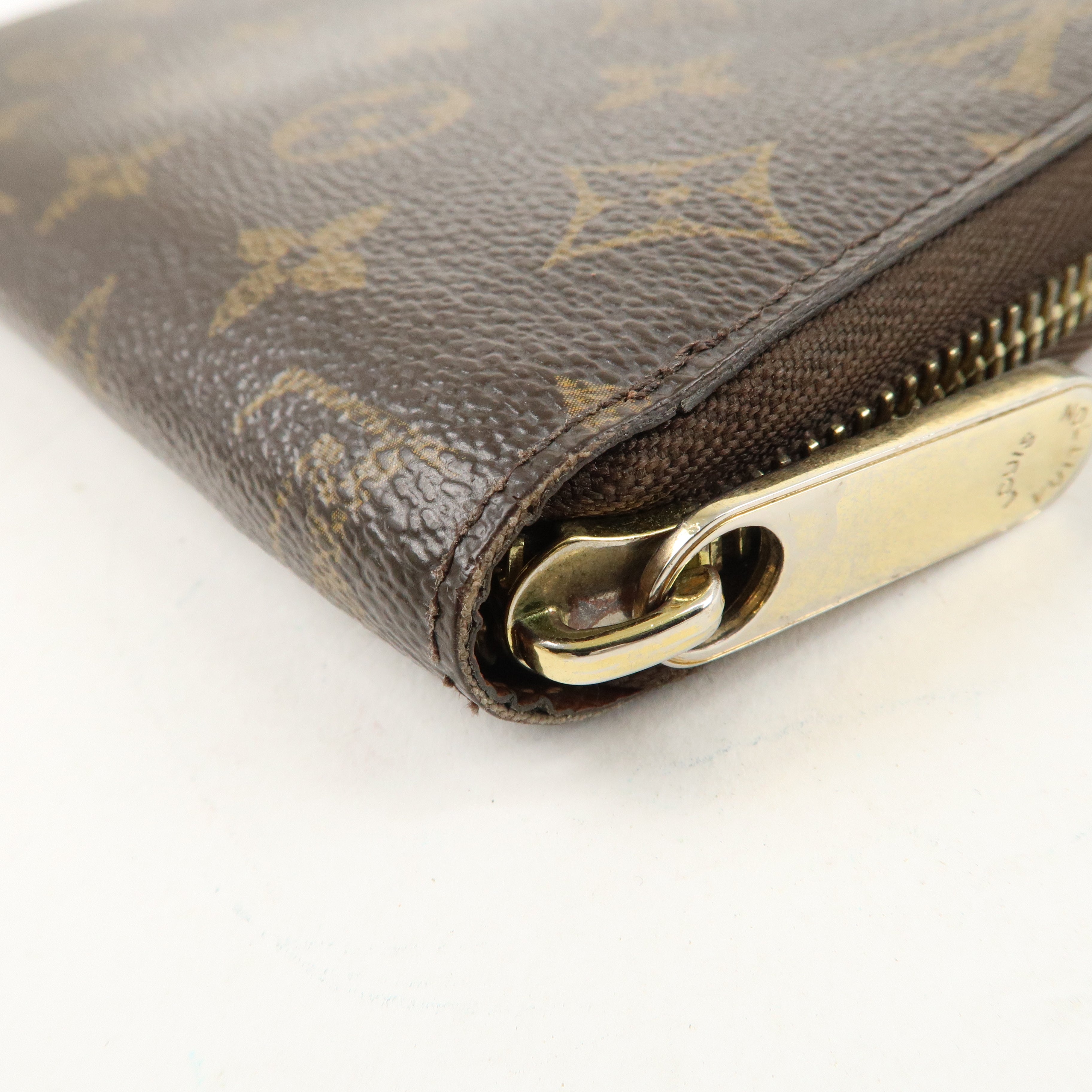 Louis Vuitton Monogram Zippy Wallet Zip Around Long Wallet M60017