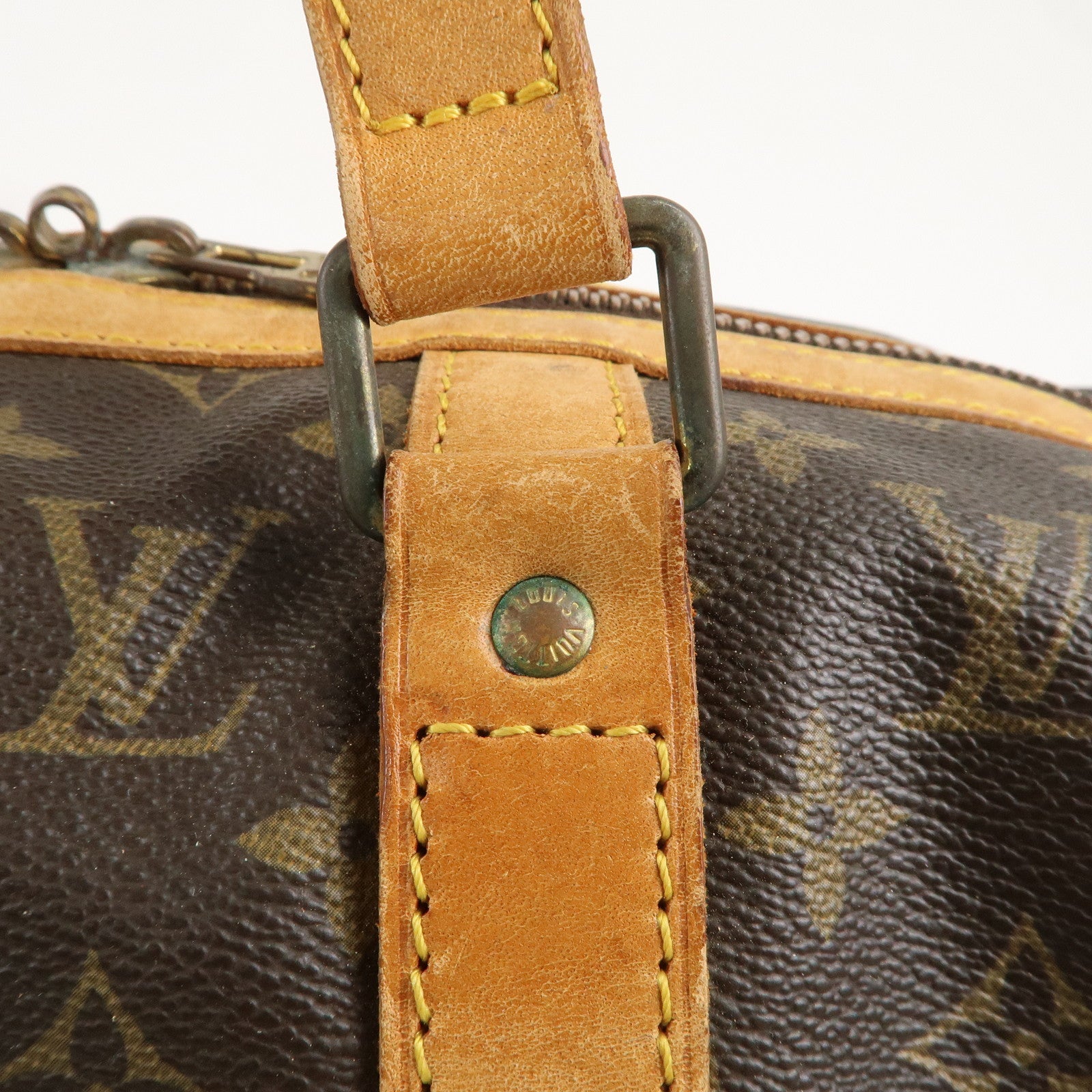 Louis Vuitton Monogram Sac Souple 45 Boston Bag M41624