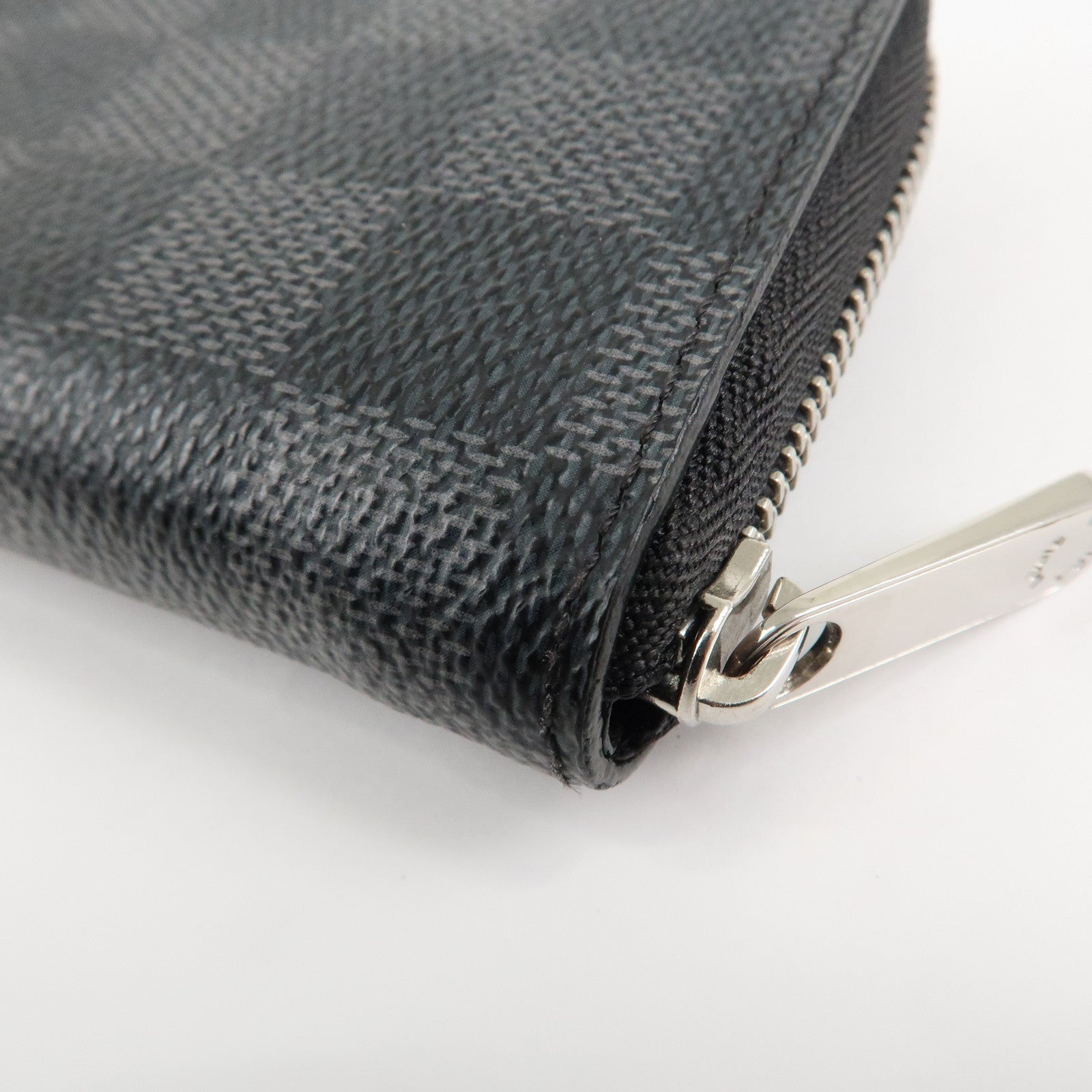 Louis Vuitton Damier Graphite Zippy Coin Purse Coin Case N63076