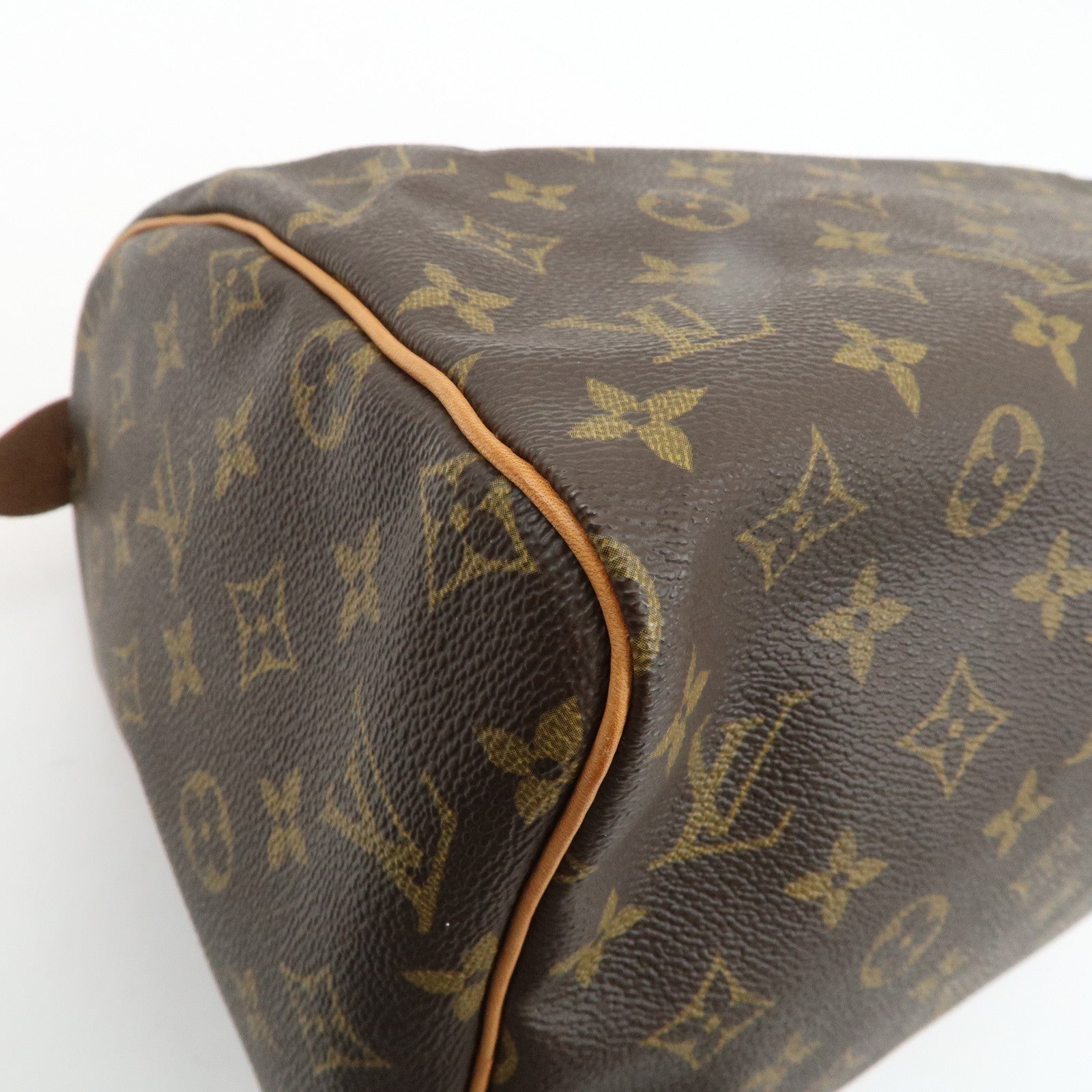 Louis Vuitton Monogram Speedy 30 Hand Bag Boston Bag M41526 Used