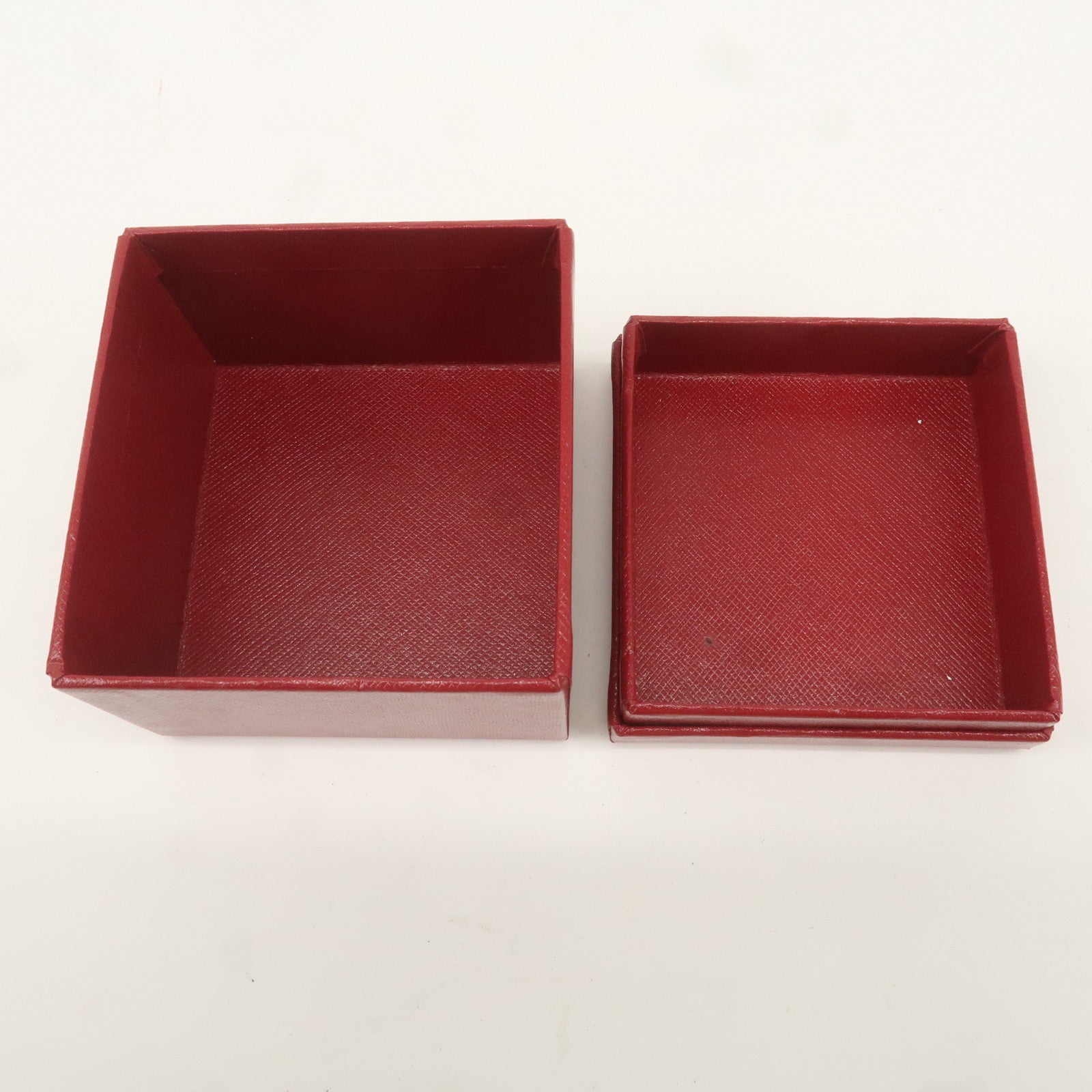 Cartier Set of 5 Ring Box Display Box Jewelry Box For Ring