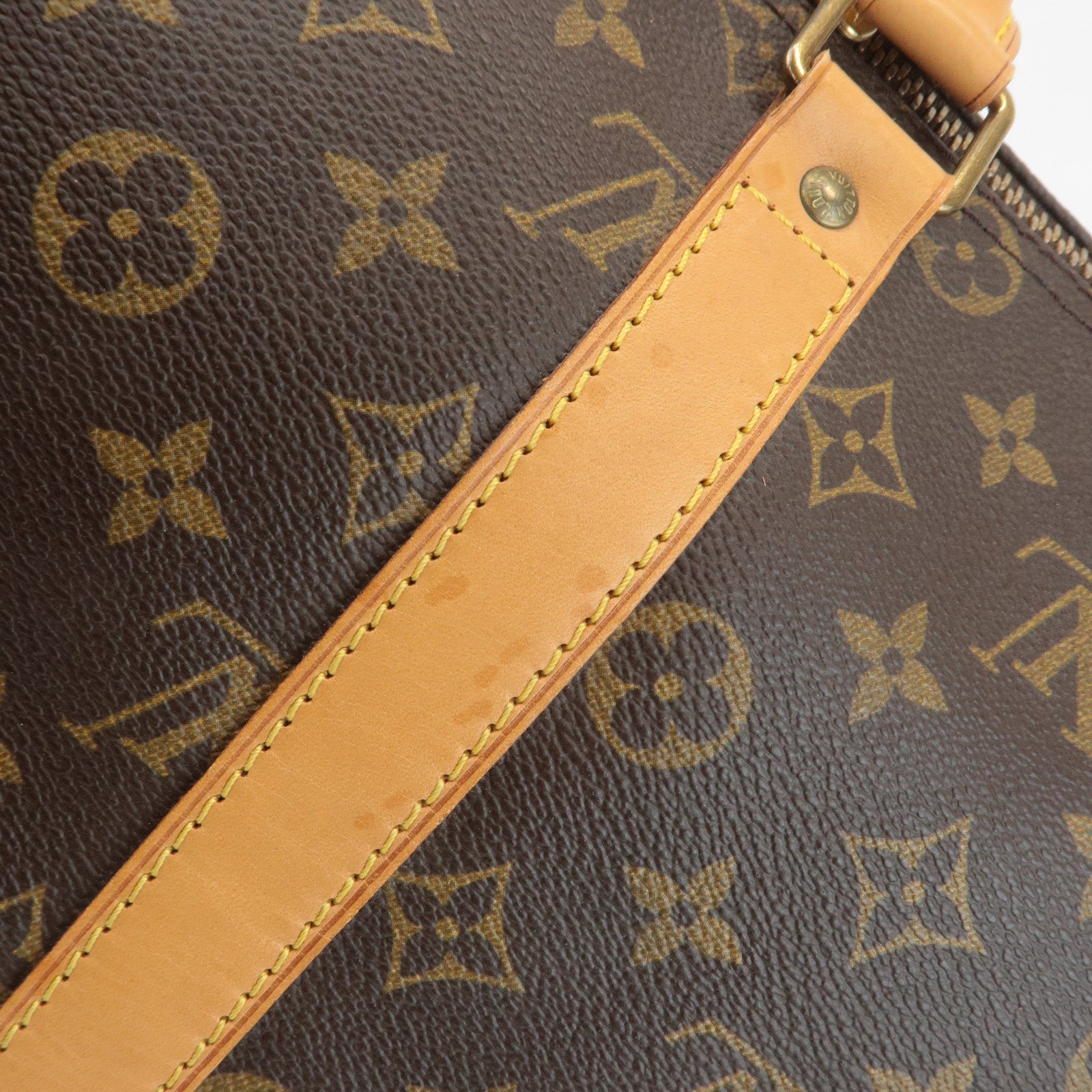 Louis Vuitton Monogram Keep All Bandouliere 45 Boston Bag M41418 Used