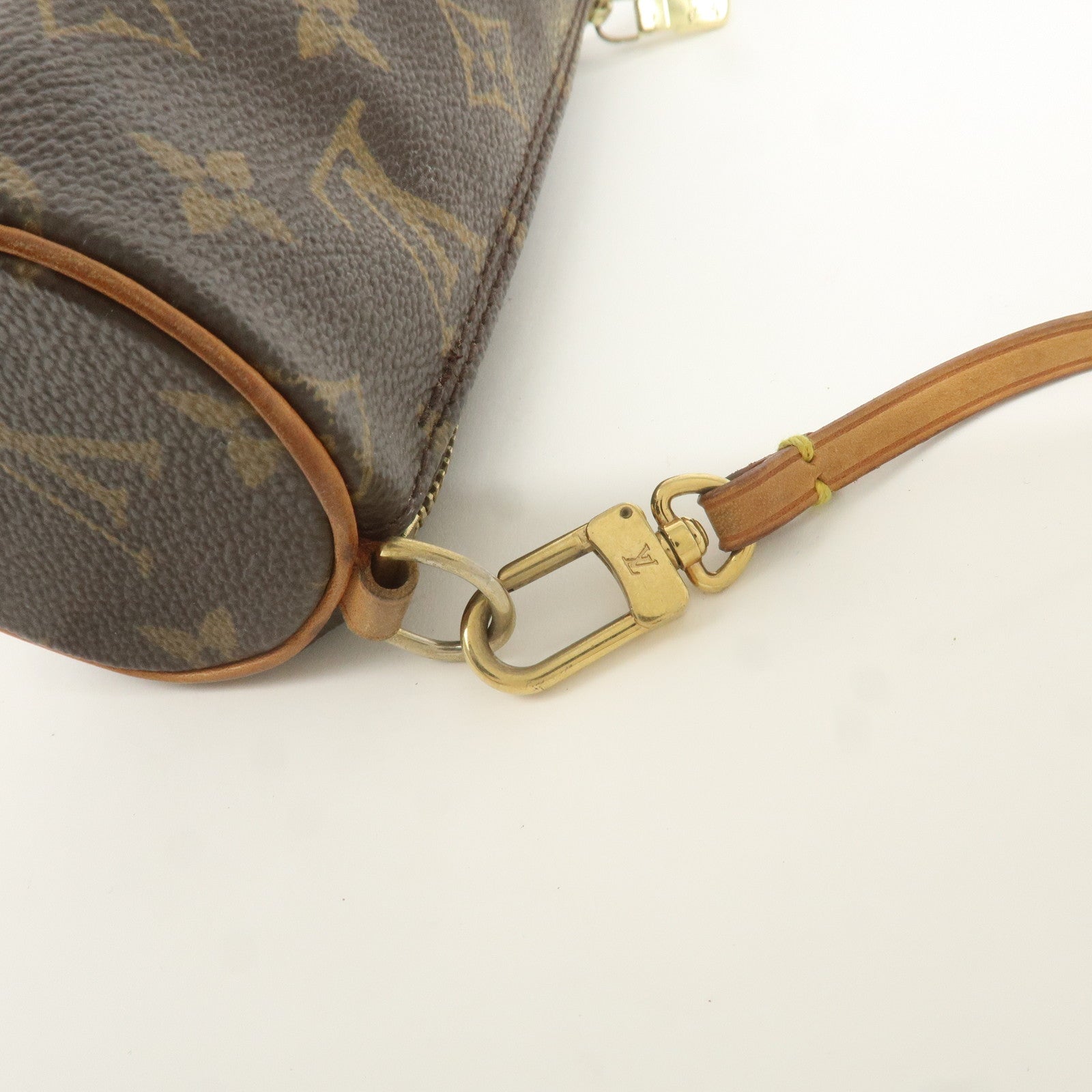 Louis Vuitton Monogram Papillon Pouch For Papillon Bag Brown