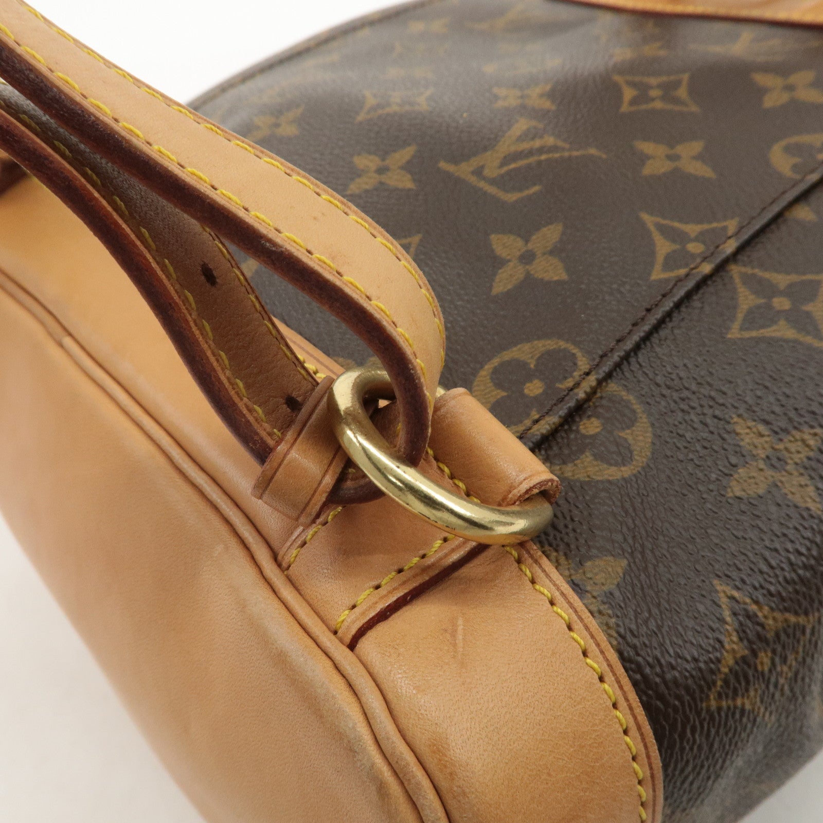 Louis Vuitton Monogram Montsouris MM Back Pack Bag M51136