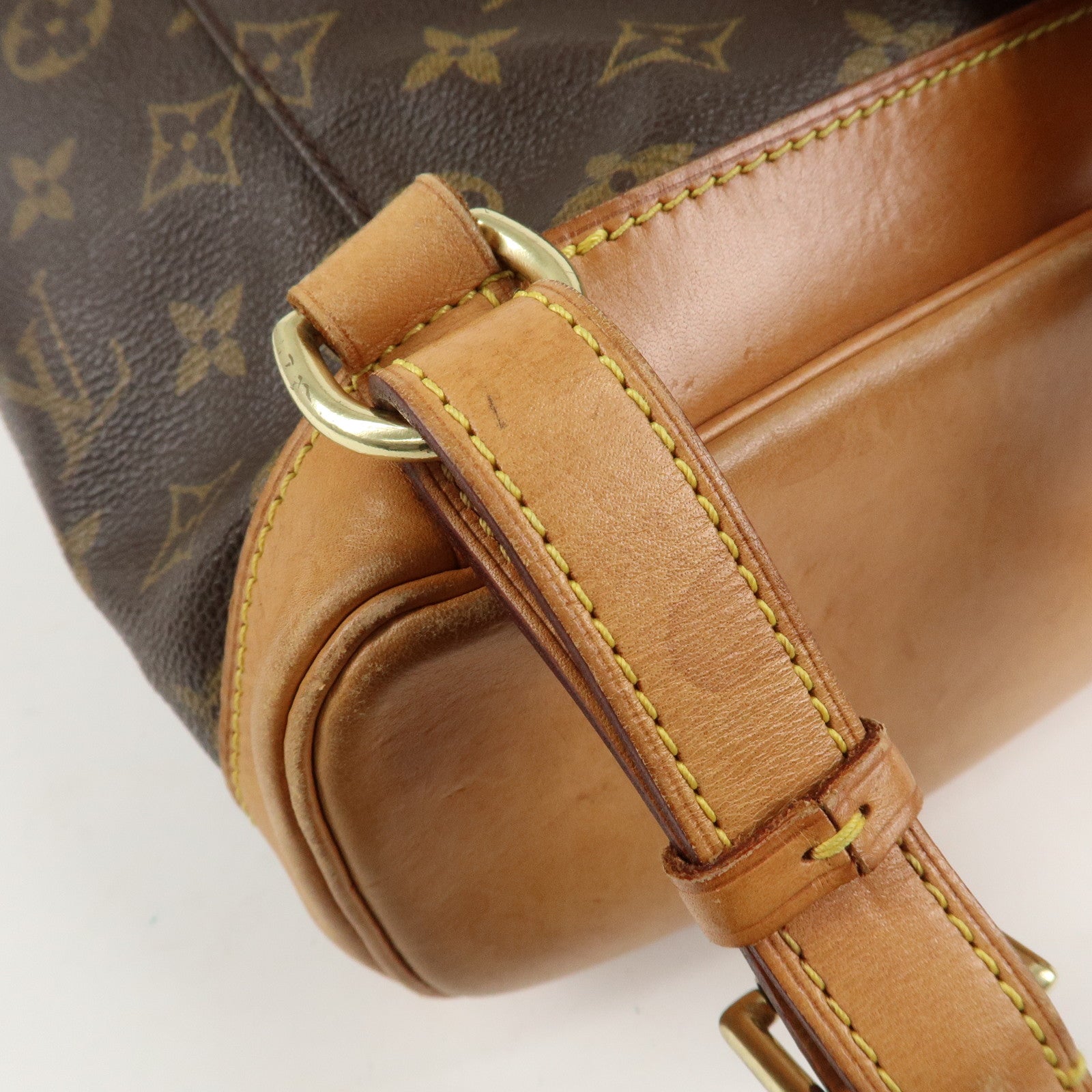 Louis Vuitton Monogram Montsouris MM Back Pack Bag M51136 Used